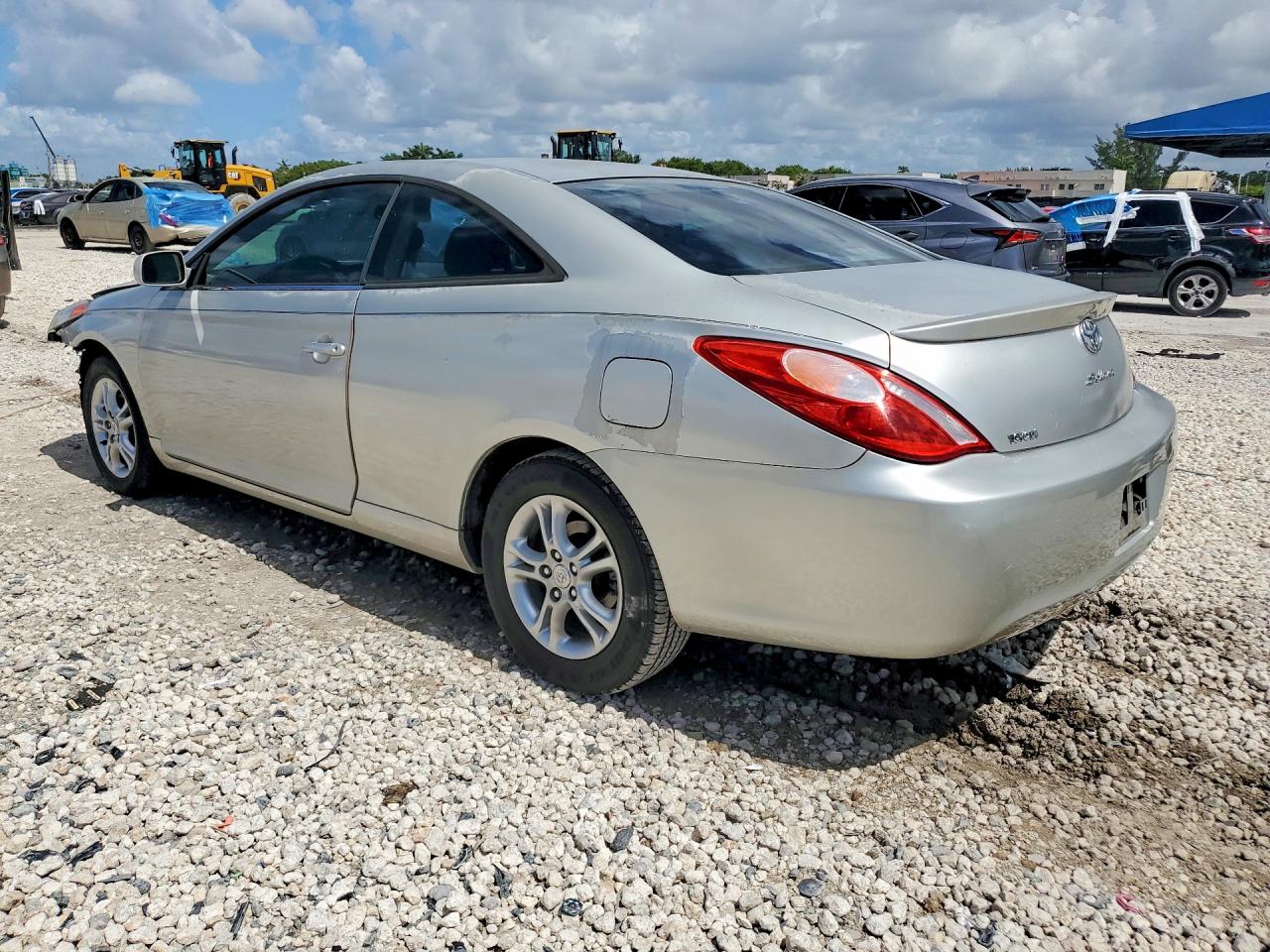 2005 Toyota Camry Solara Se Silver vin: 4T1CE38P95U532456