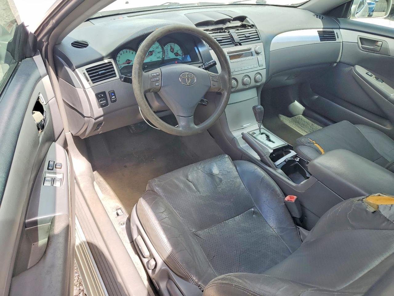 2005 Toyota Camry Solara Se Silver vin: 4T1CE38P95U532456