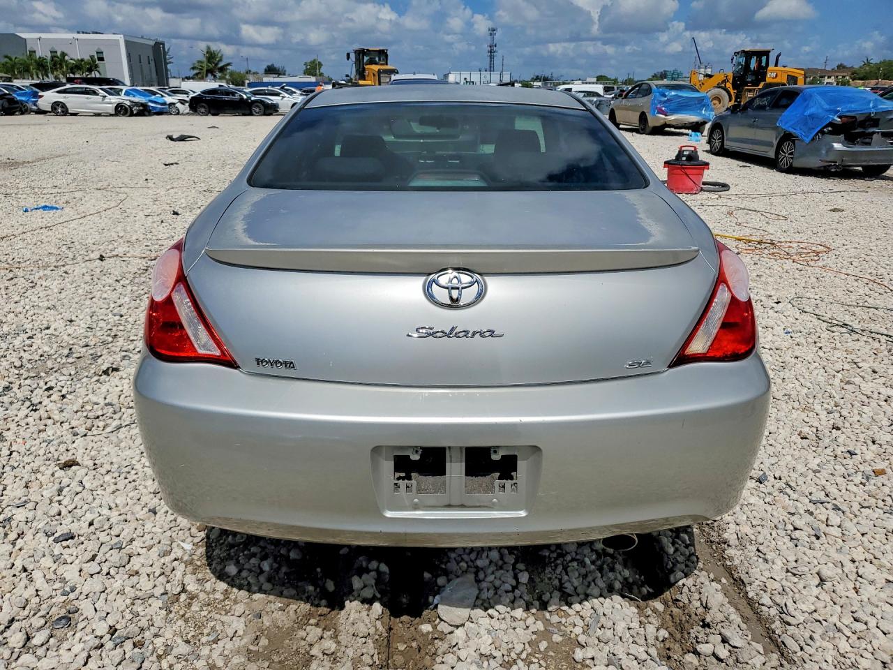2005 Toyota Camry Solara Se Silver vin: 4T1CE38P95U532456