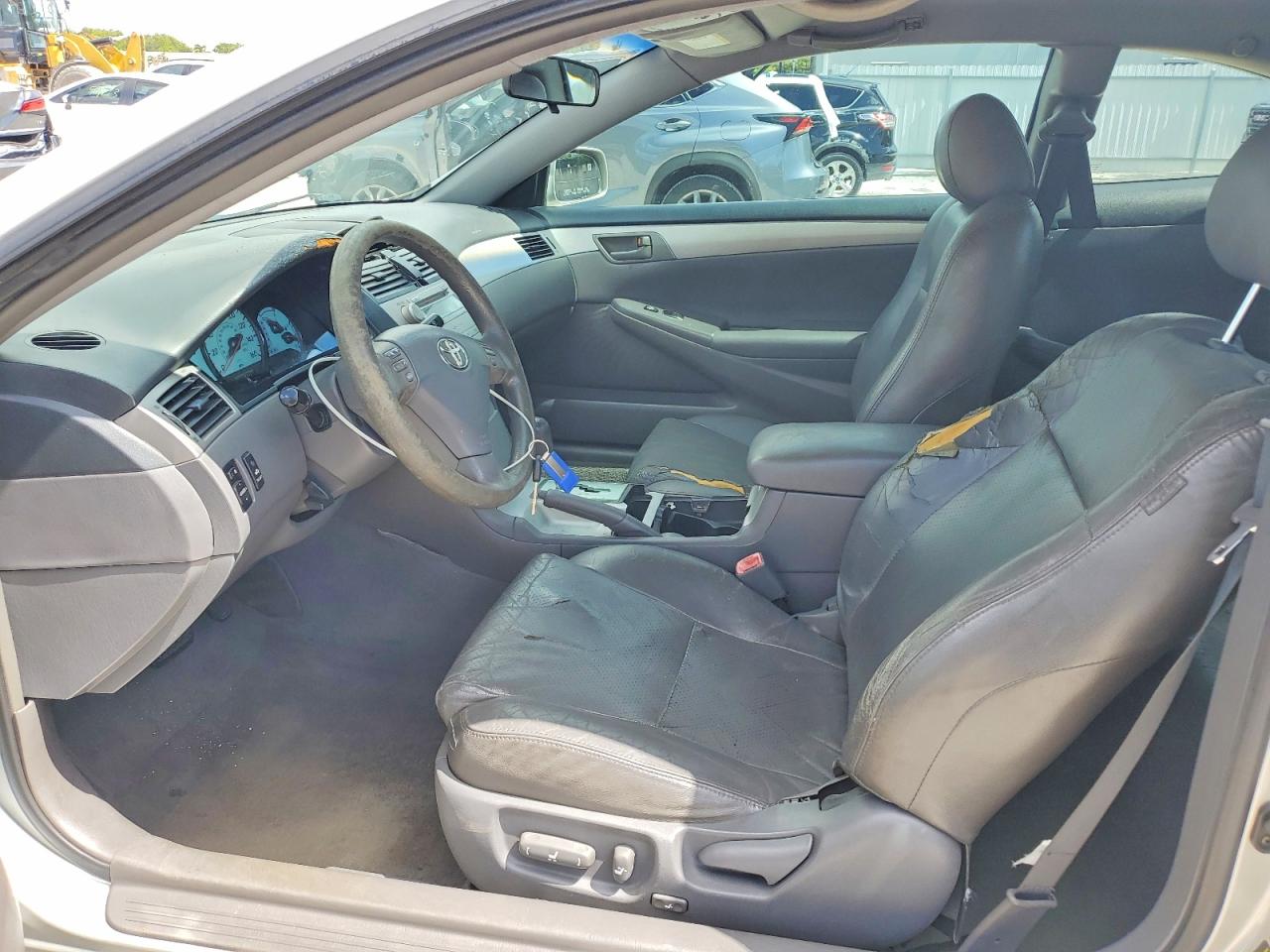 2005 Toyota Camry Solara Se Silver vin: 4T1CE38P95U532456