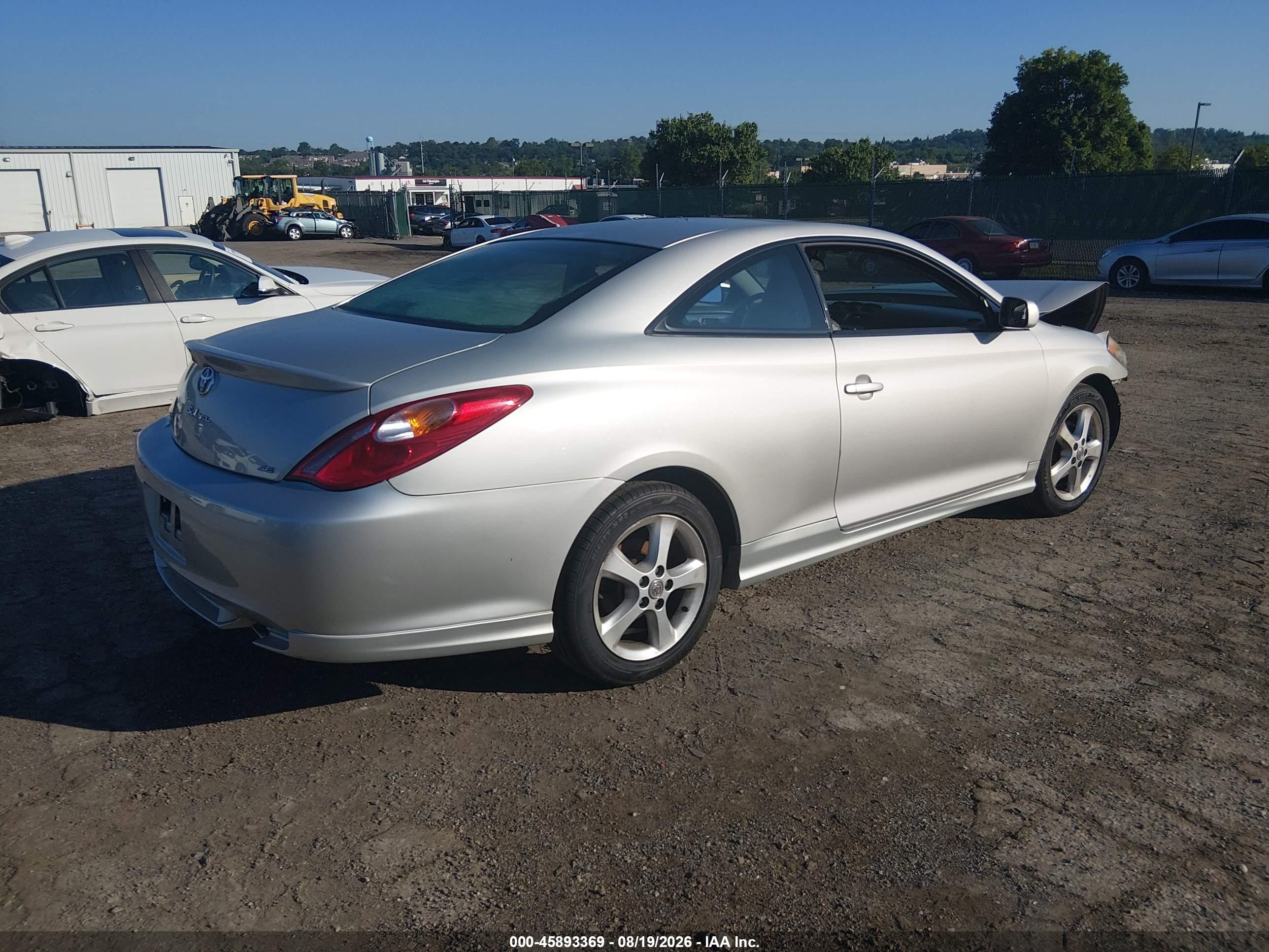 2005 Toyota Camry Solara Se Sport Silver vin: 4T1CE38P95U953836