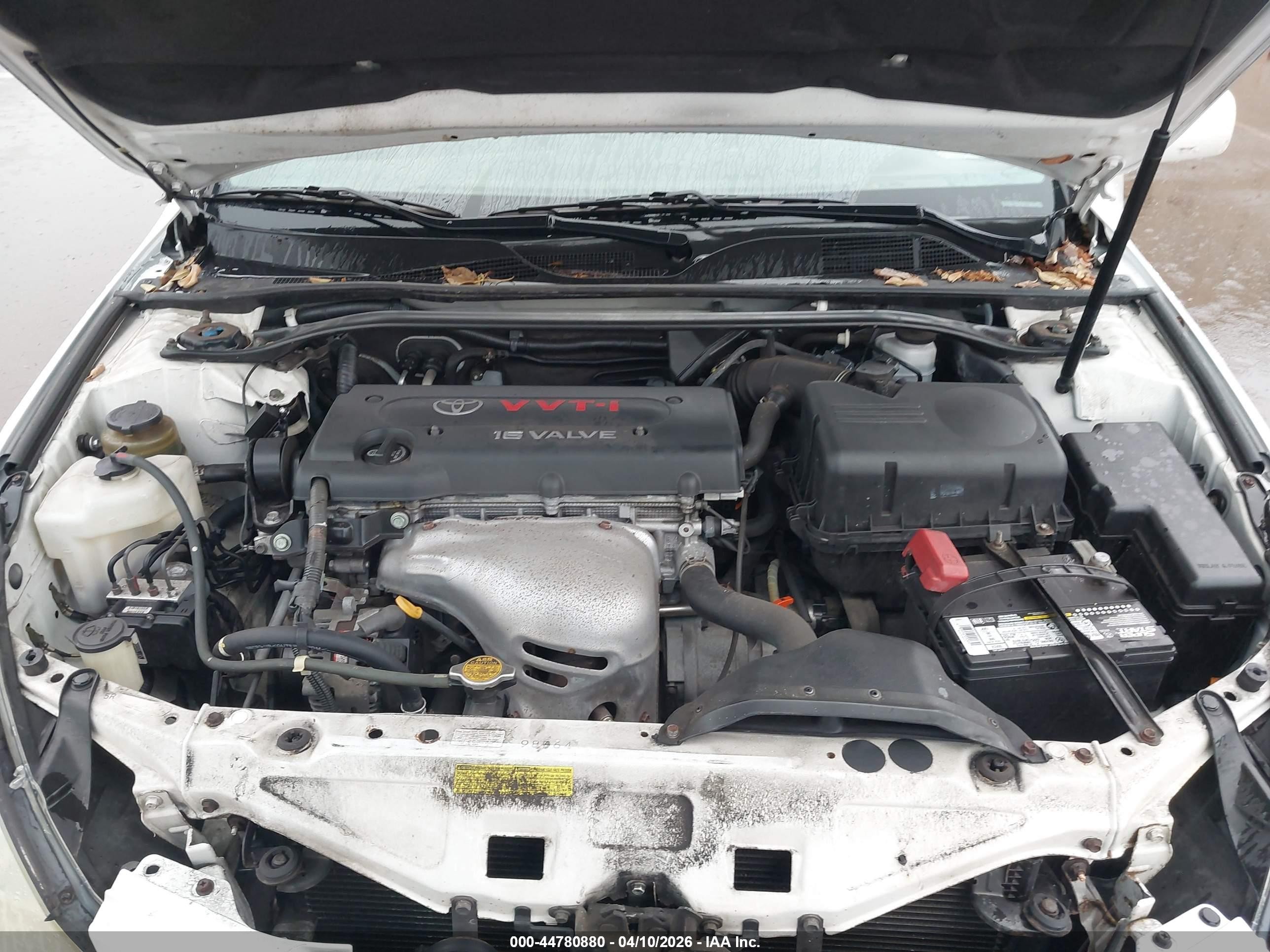 2005 Toyota Camry Solara Se White vin: 4T1CE38P95U971270