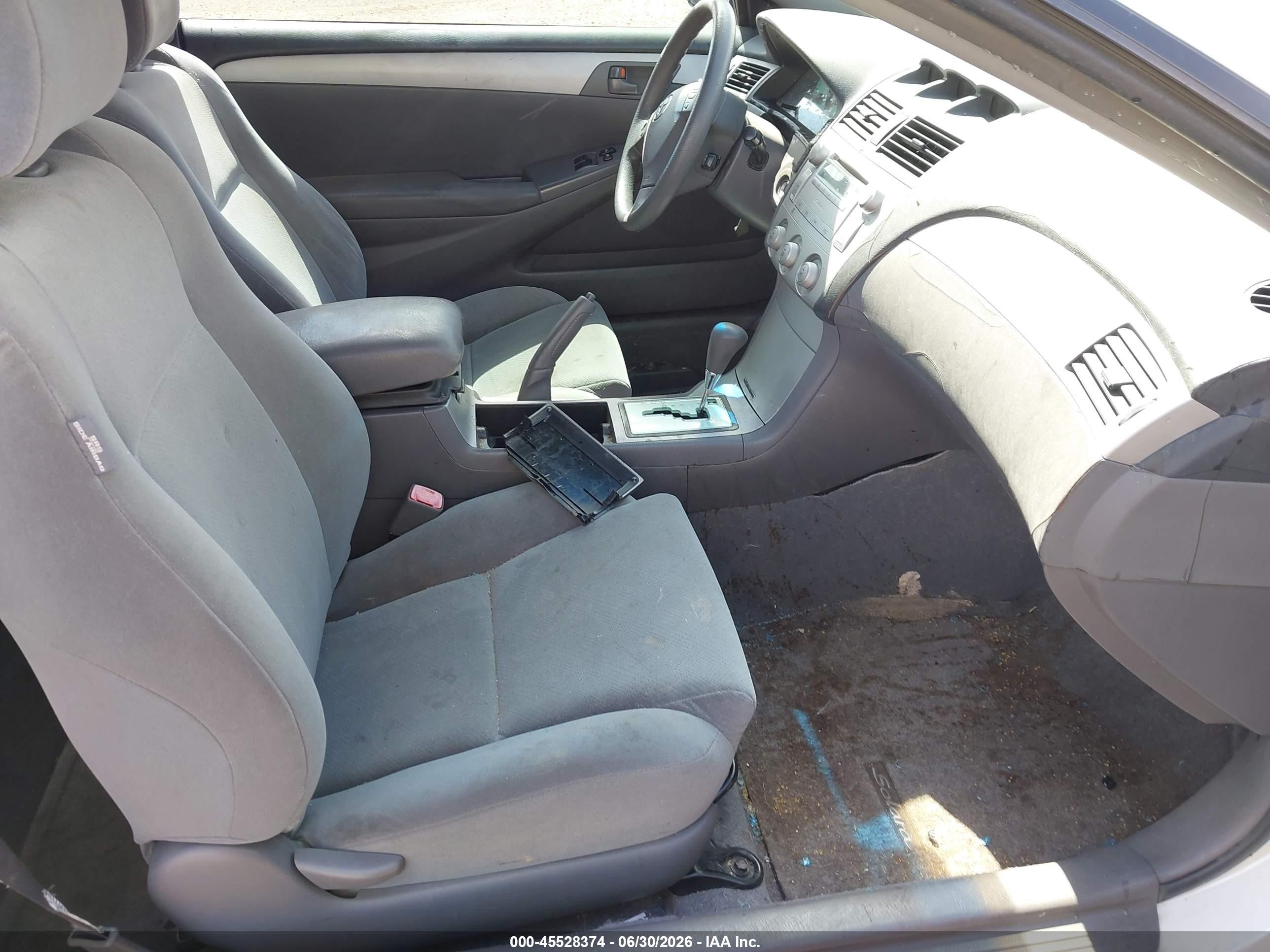 2005 Toyota Camry Solara Se White vin: 4T1CE38P95U981068