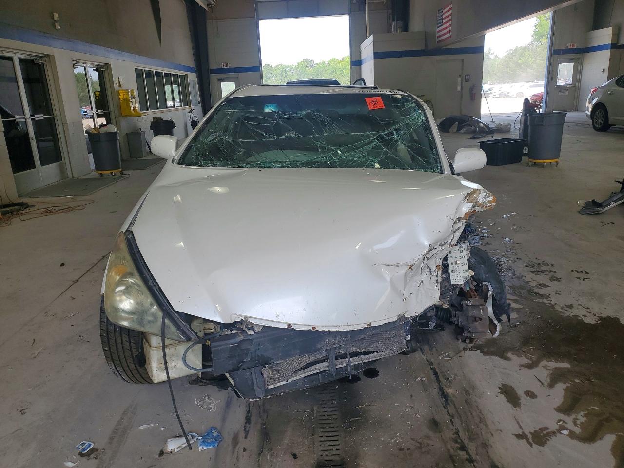 2006 Toyota Camry Solara Se Sport White vin: 4T1CE38P96U604919