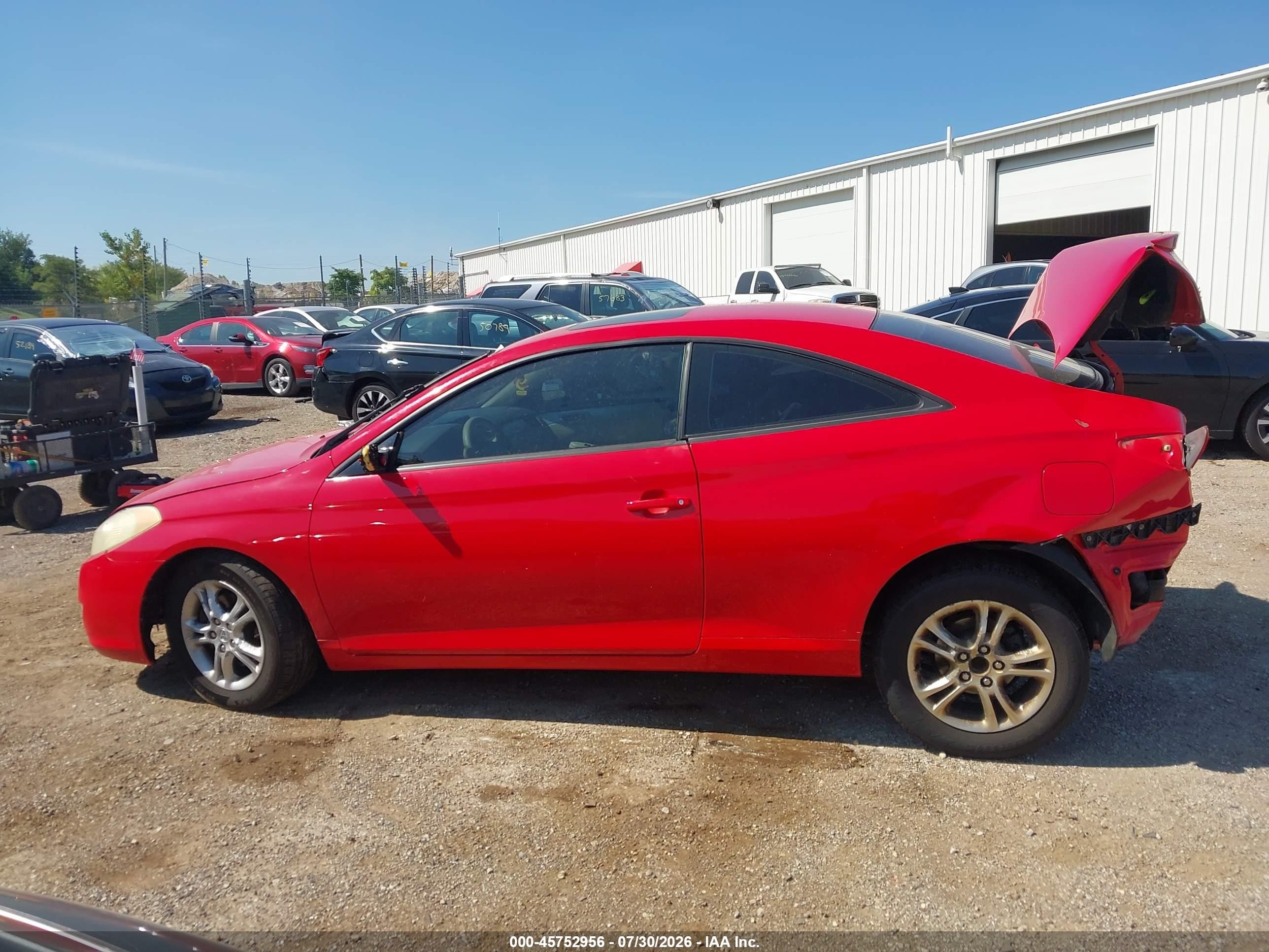2006 Toyota Camry Solara Se Красный vin: 4T1CE38P96U705233