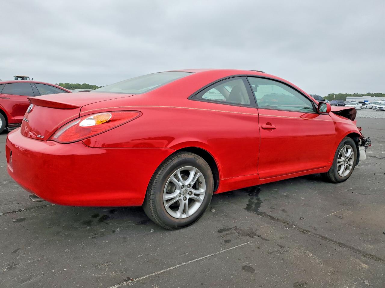 2006 Toyota Camry Solara Sle Red vin: 4T1CE38P96U730536