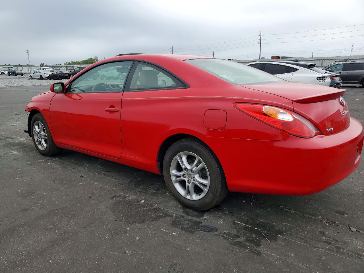 2006 Toyota Camry Solara Sle Red vin: 4T1CE38P96U730536