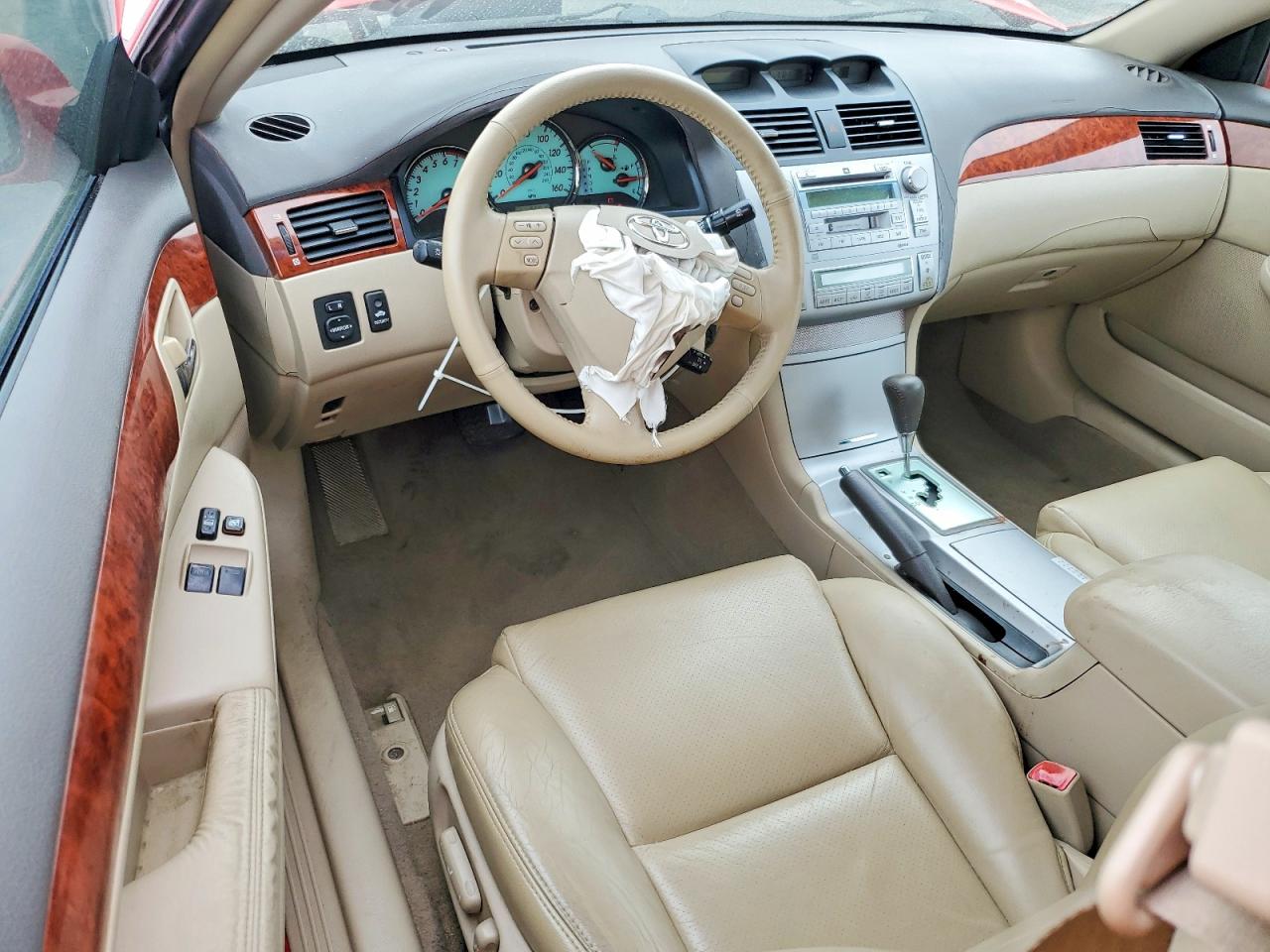 2006 Toyota Camry Solara Sle Red vin: 4T1CE38P96U730536