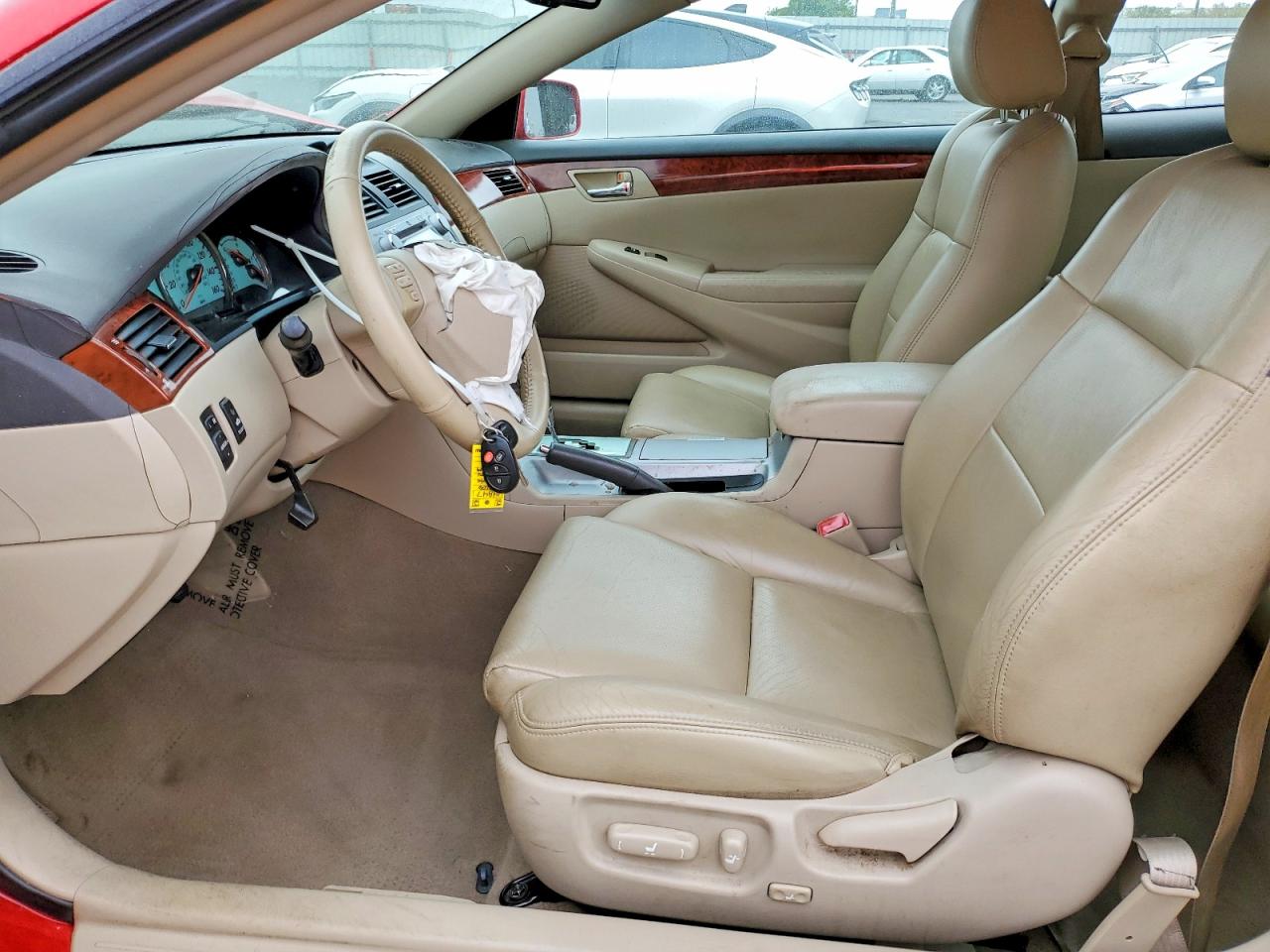 2006 Toyota Camry Solara Sle Red vin: 4T1CE38P96U730536