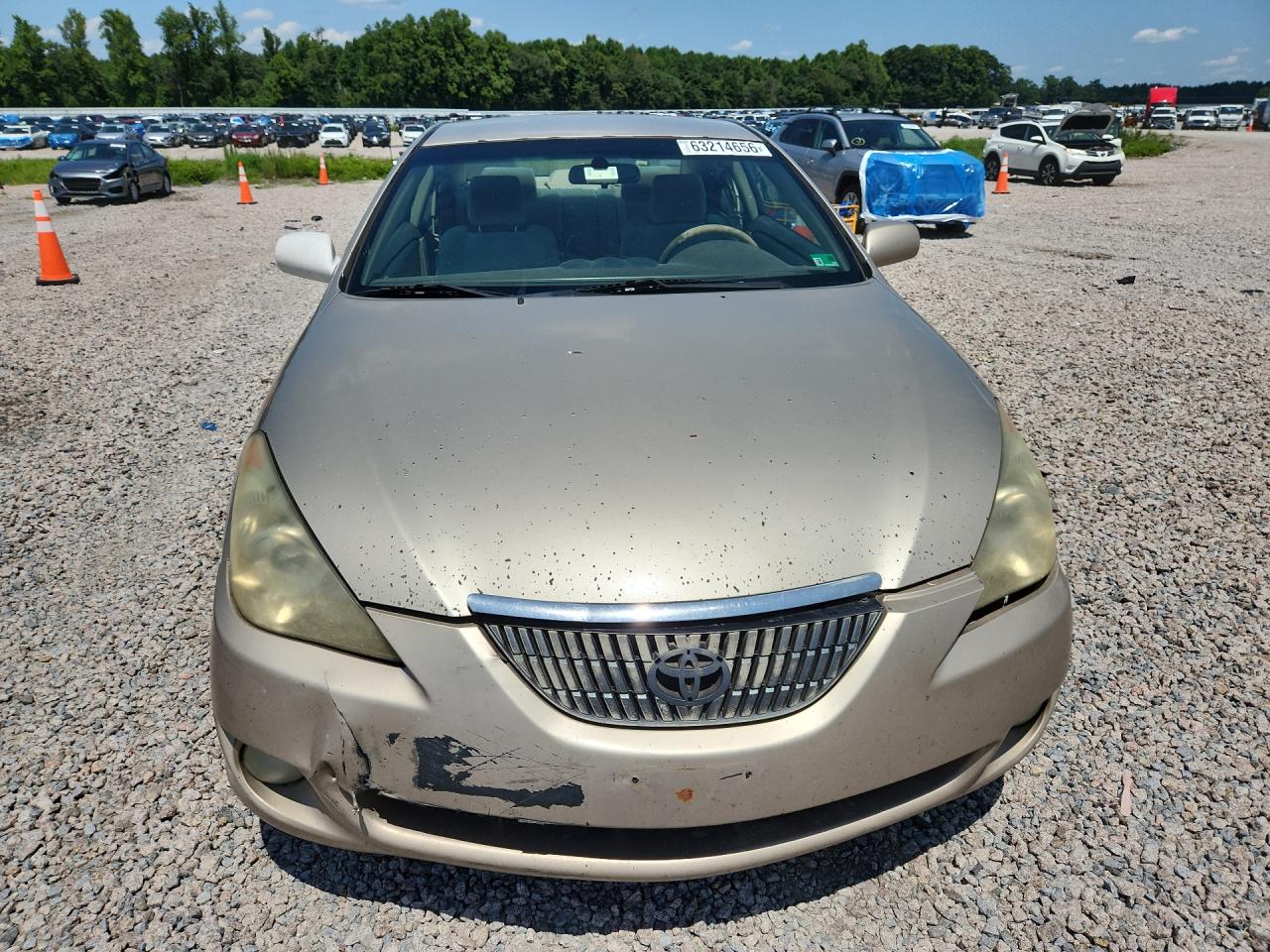 2004 Toyota Camry Solara Золотой vin: 4T1CE38PX4U875503