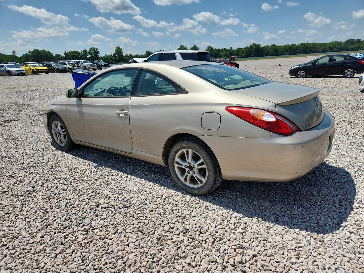 2004 Toyota Camry Solara Золотой vin: 4T1CE38PX4U875503