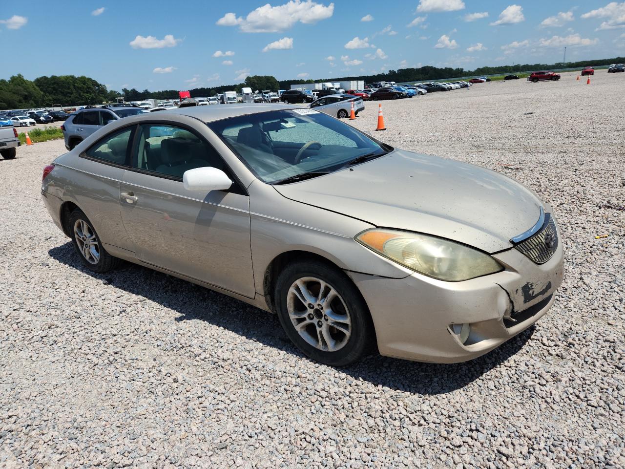 2004 Toyota Camry Solara Золотой vin: 4T1CE38PX4U875503