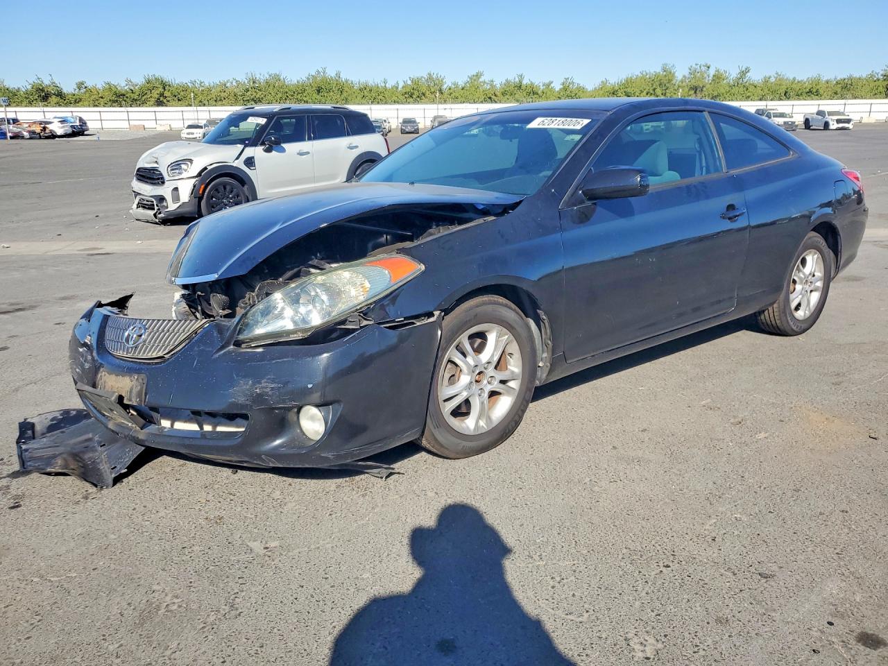 2005 Toyota Camry Solara Se Black vin: 4T1CE38PX5U525970