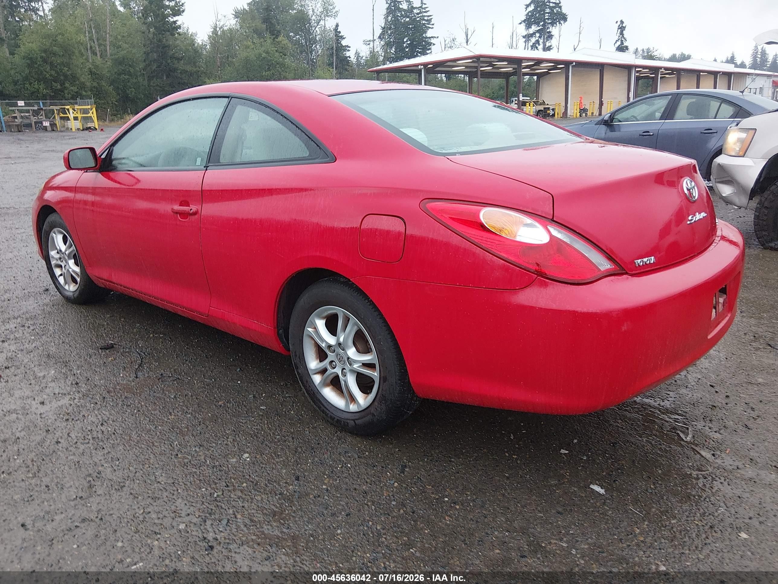2006 Toyota Camry Solara Se Red vin: 4T1CE38PX6U596541