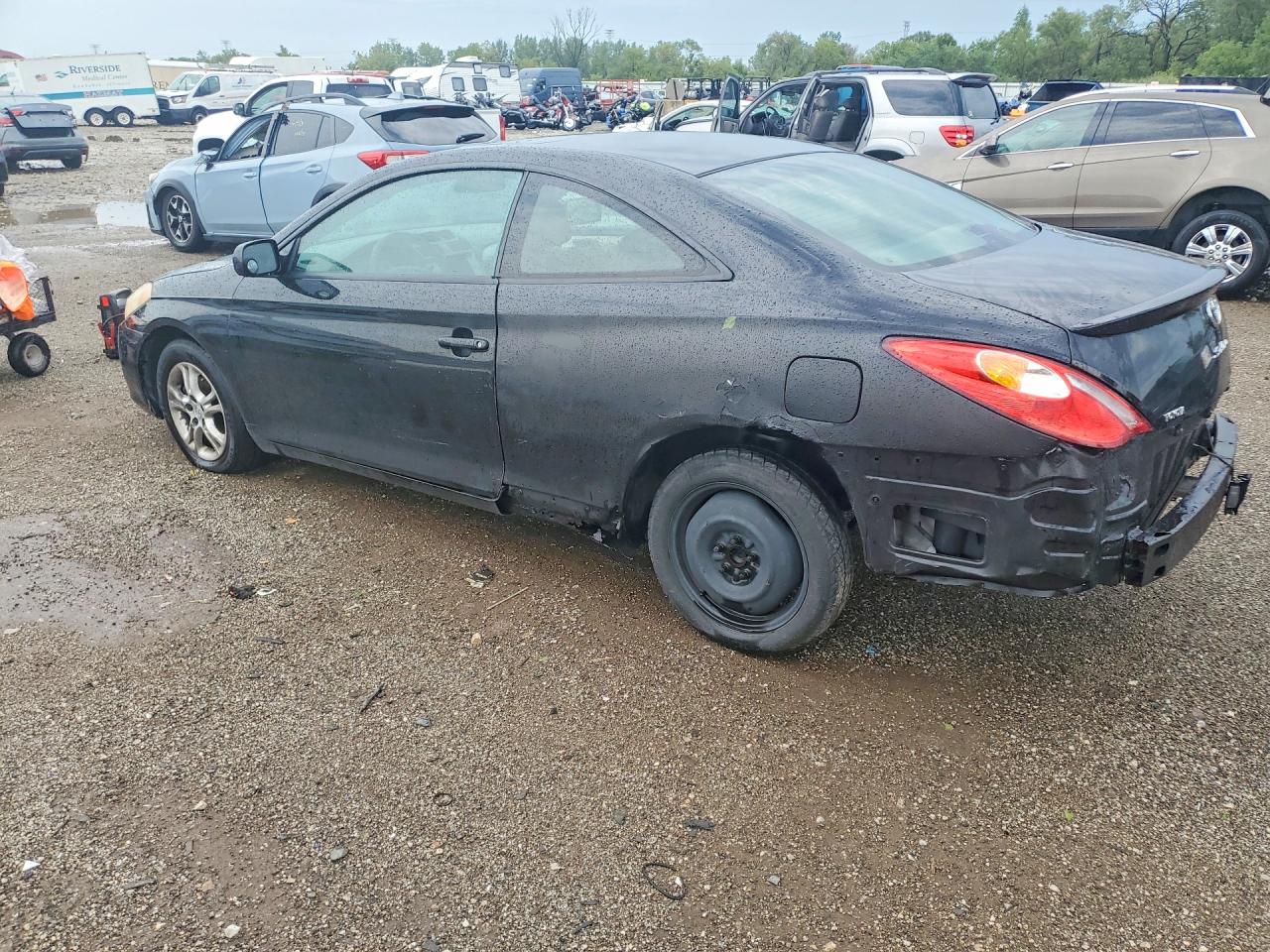 2006 Toyota Camry Solara Se Black vin: 4T1CE38PX6U607618