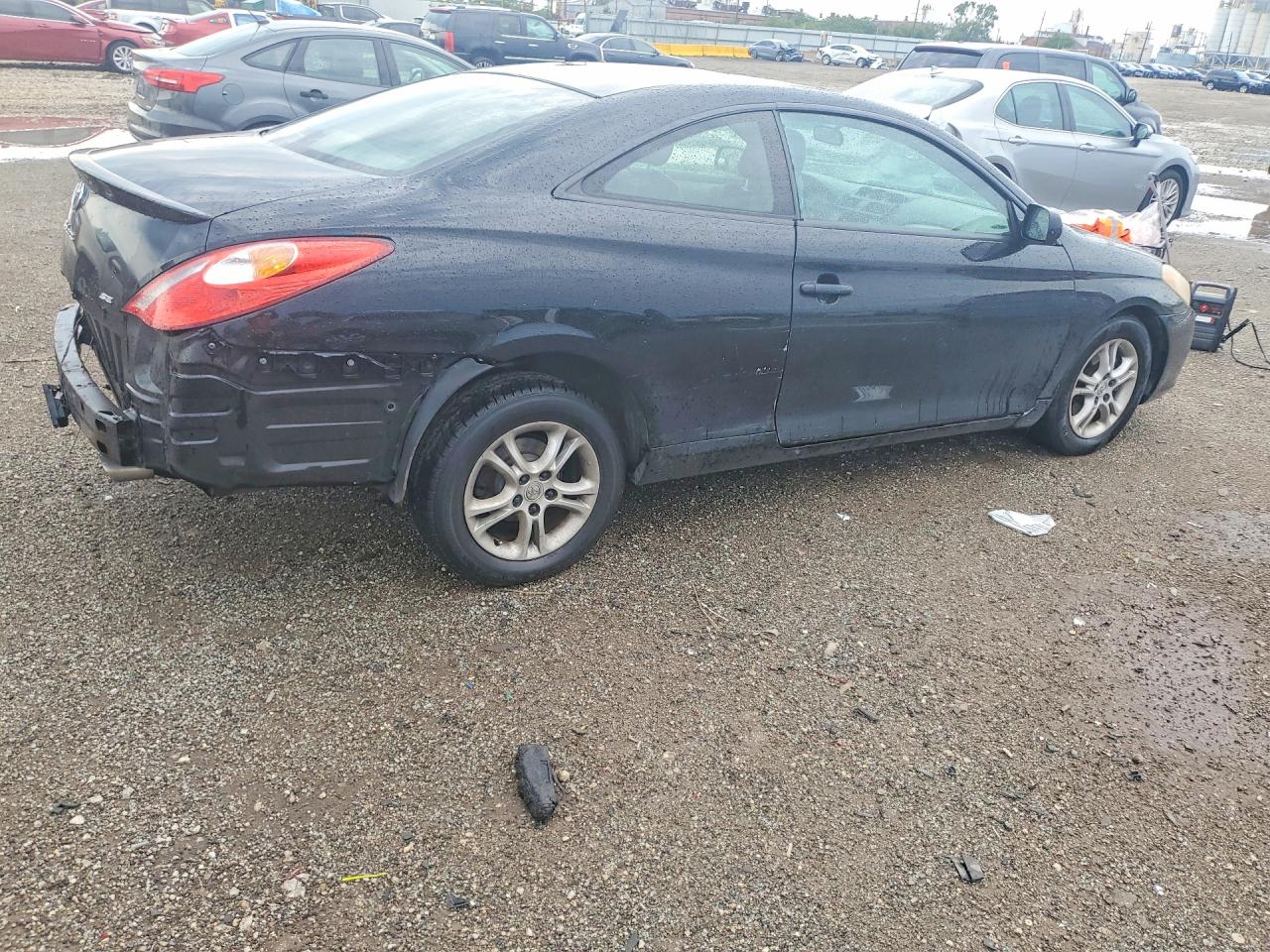 2006 Toyota Camry Solara Se Black vin: 4T1CE38PX6U607618