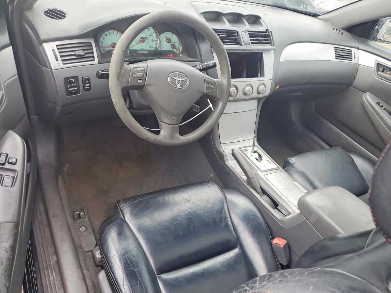2006 Toyota Camry Solara Se Black vin: 4T1CE38PX6U607618