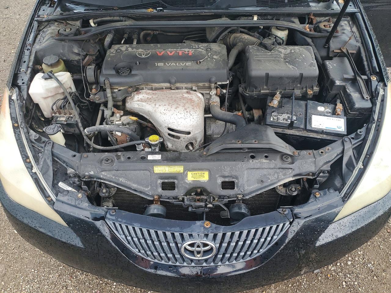 2006 Toyota Camry Solara Se Black vin: 4T1CE38PX6U607618