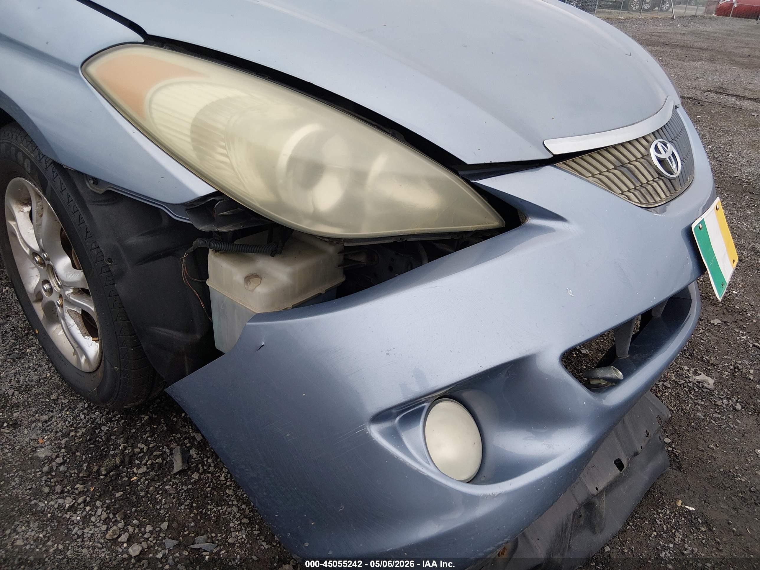 2006 Toyota Camry Solara Se Light Blue vin: 4T1CE38PX6U696073