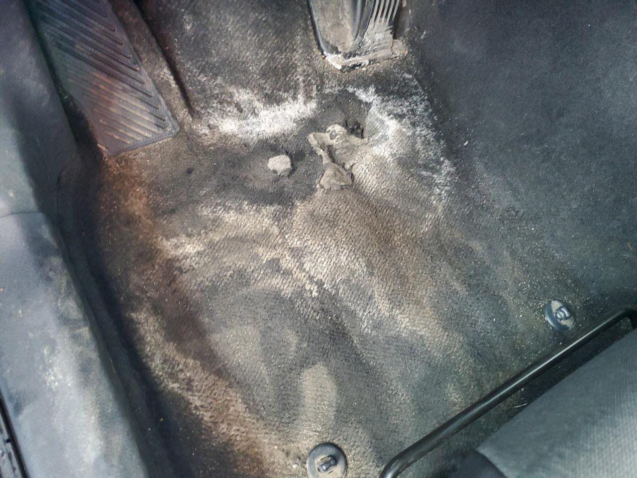 2025 Toyota Camry Le White vin: 4T1DAACK0SU026624 Damage: Left Front Carpet, Torn, > 12 Inches