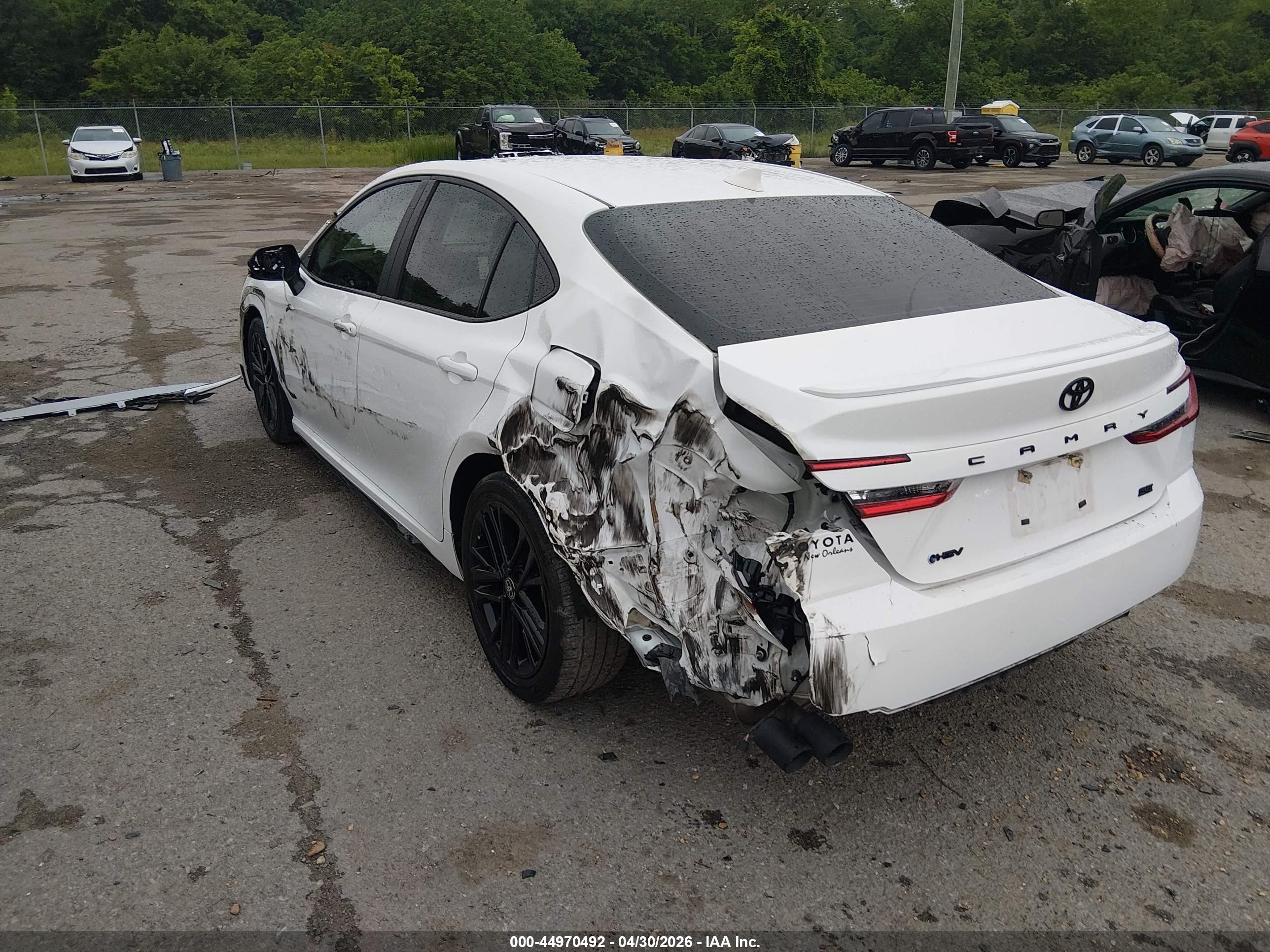 2025 Toyota Camry Se Белый vin: 4T1DAACK0SU545222