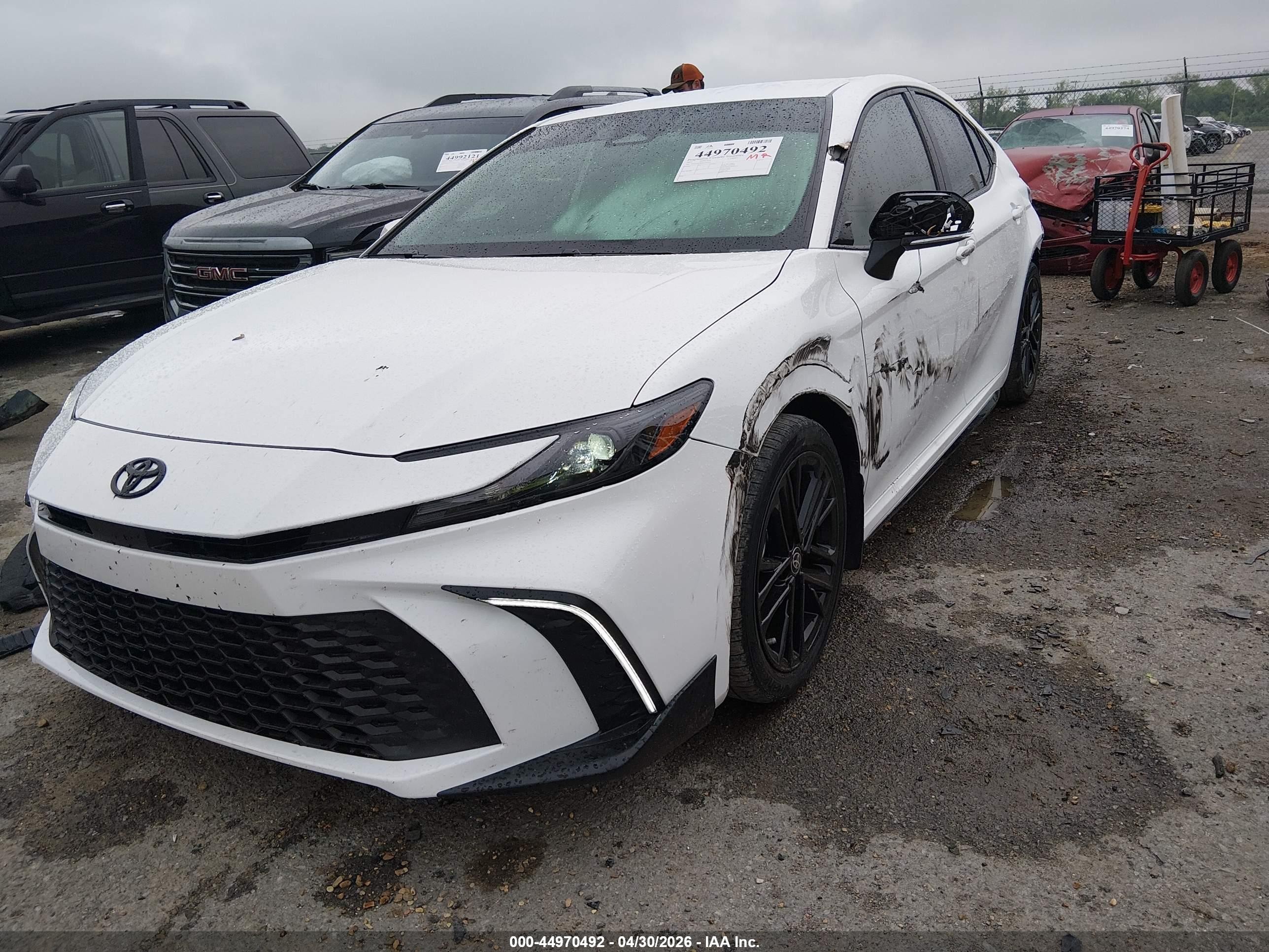 2025 Toyota Camry Se Белый vin: 4T1DAACK0SU545222