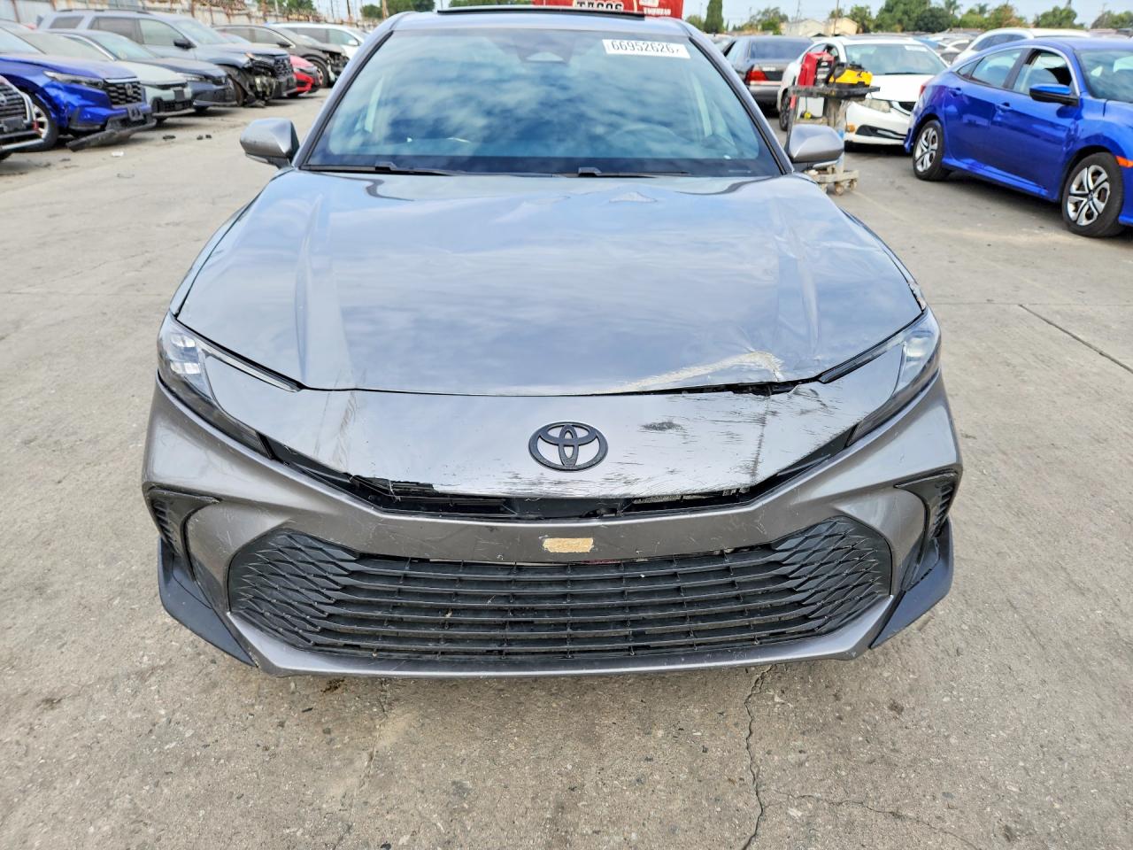 2025 Toyota Camry Se Gray vin: 4T1DAACK0SU622171