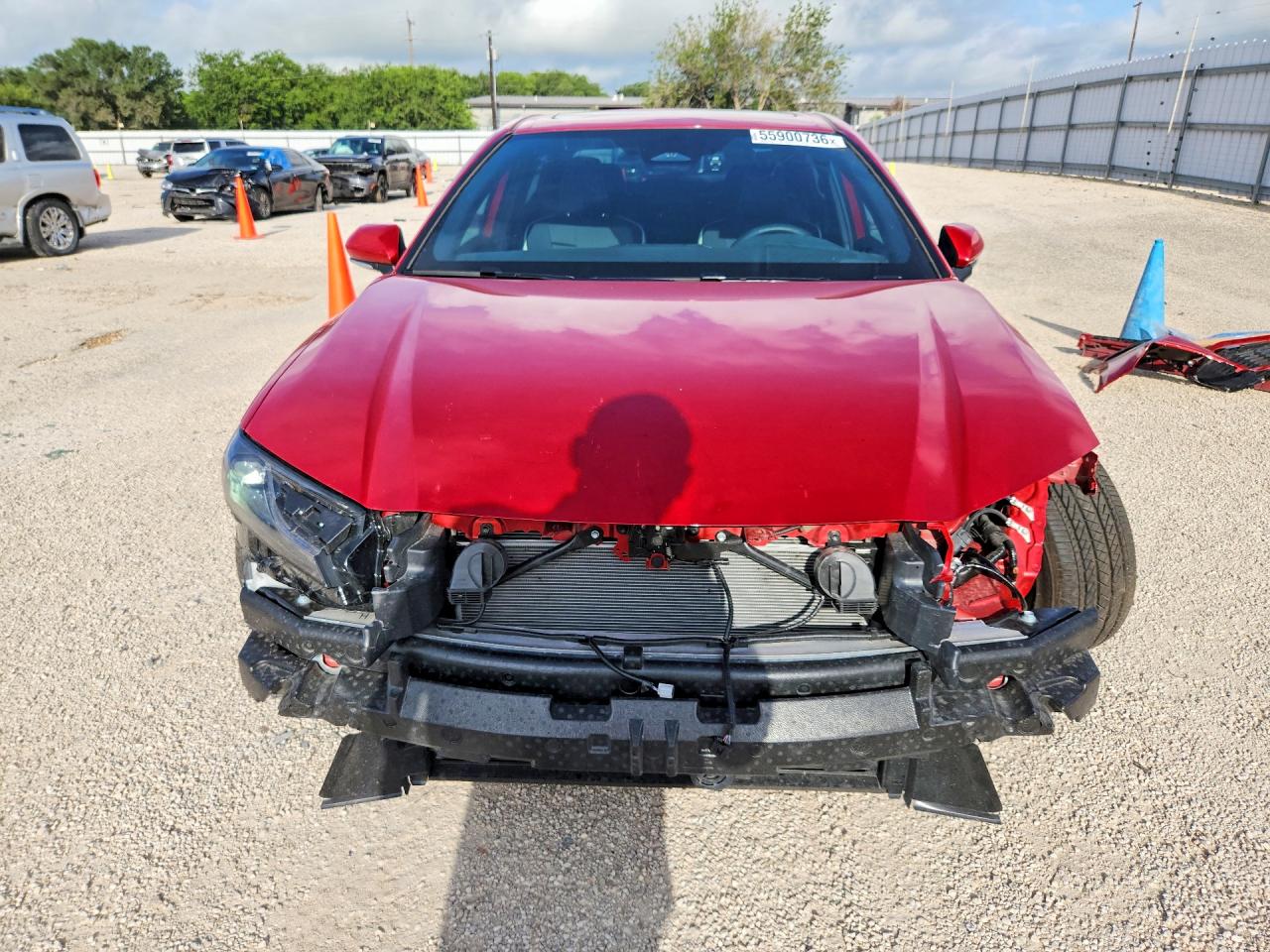 2026 Toyota Camry Se Red vin: 4T1DAACK0TU243267