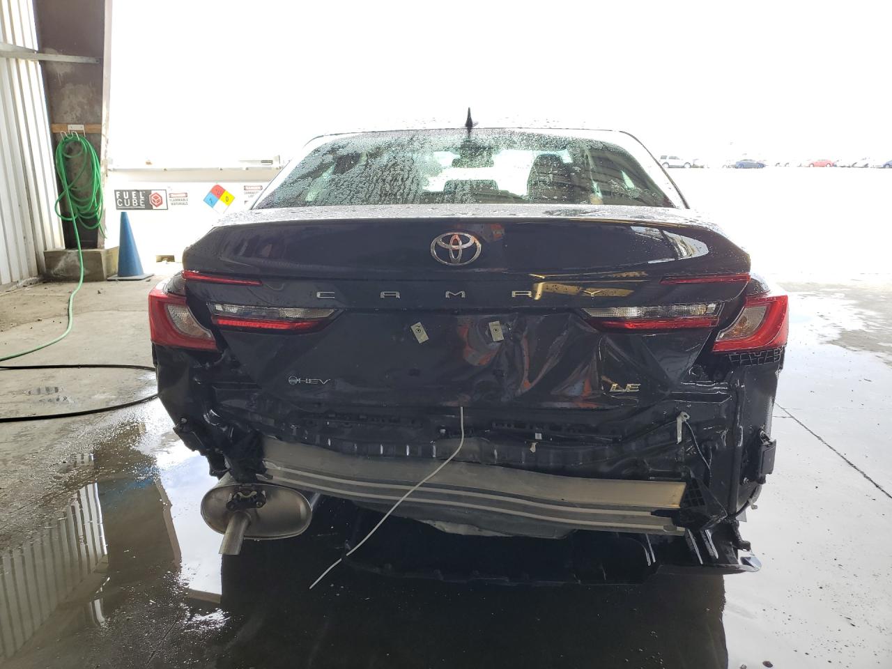 2026 Toyota Camry Le Gray vin: 4T1DAACK0TU726208 Damage: Deck Lid, Dent(S) W/ Paint Dmg, > 12 Inches