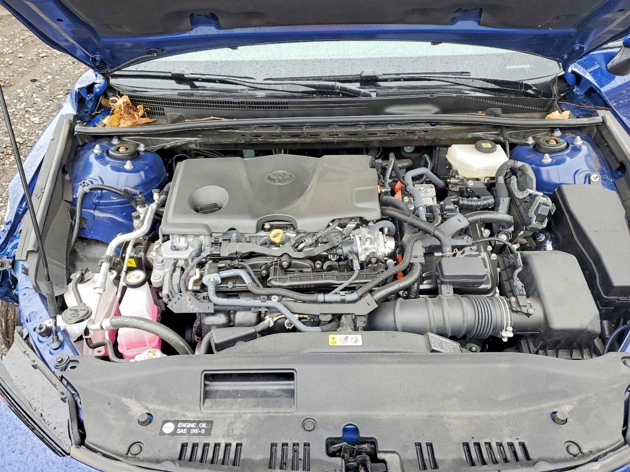 2025 Toyota Camry Se Blue vin: 4T1DAACK1SU123444