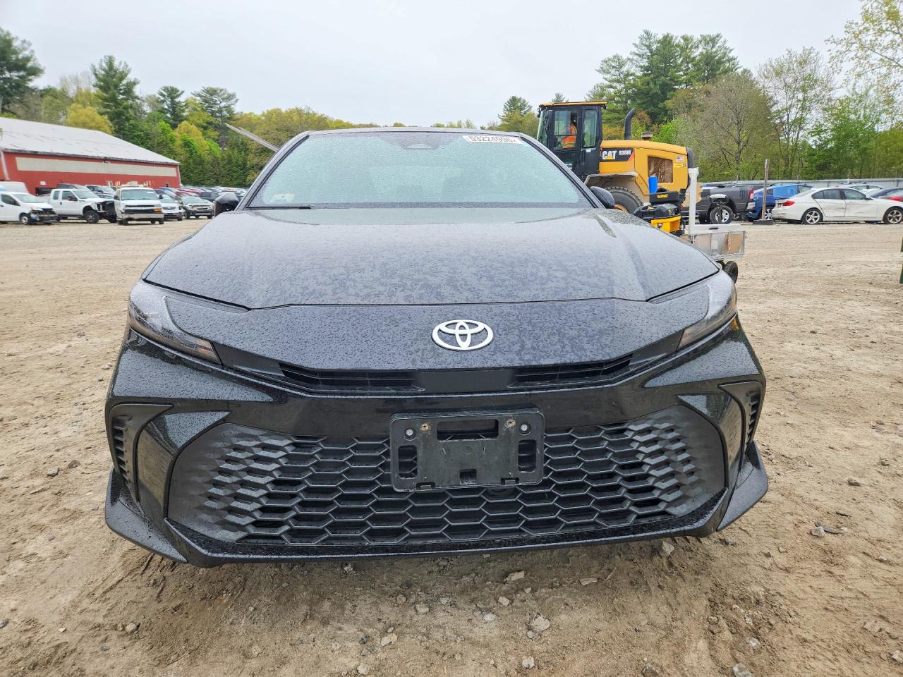 2025 Toyota Camry Se Black vin: 4T1DAACK1SU143645