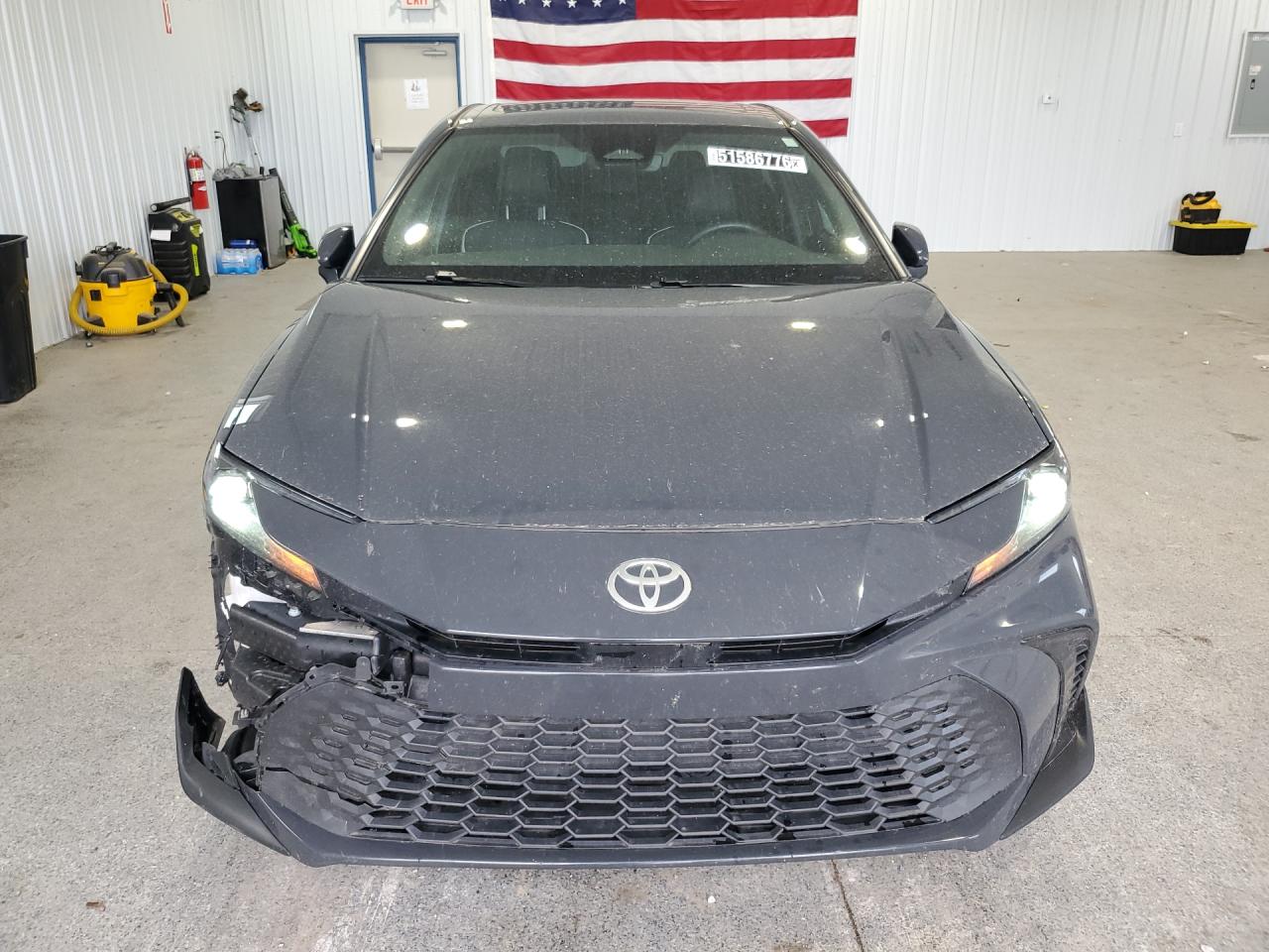2025 Toyota Camry Se Gray vin: 4T1DAACK1SU177102 Damage: Grille, Broken, Replacement Required
