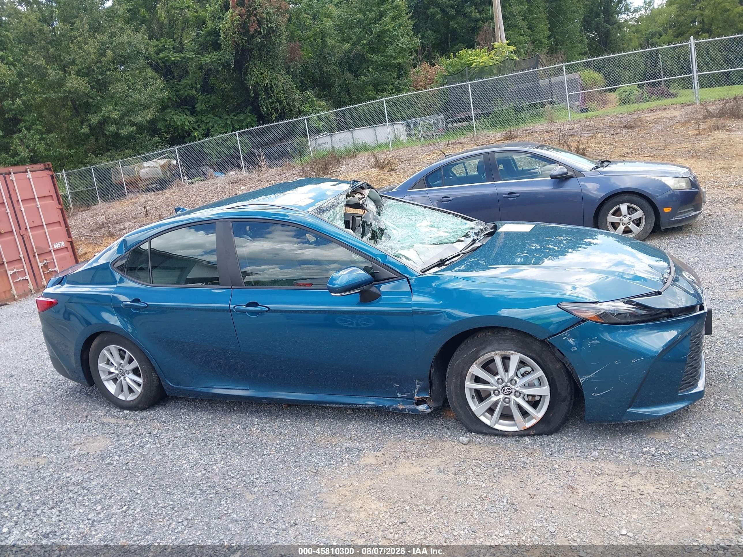 2025 Toyota Camry Xse/xle/le/se Blue vin: 4T1DAACK1SU519891
