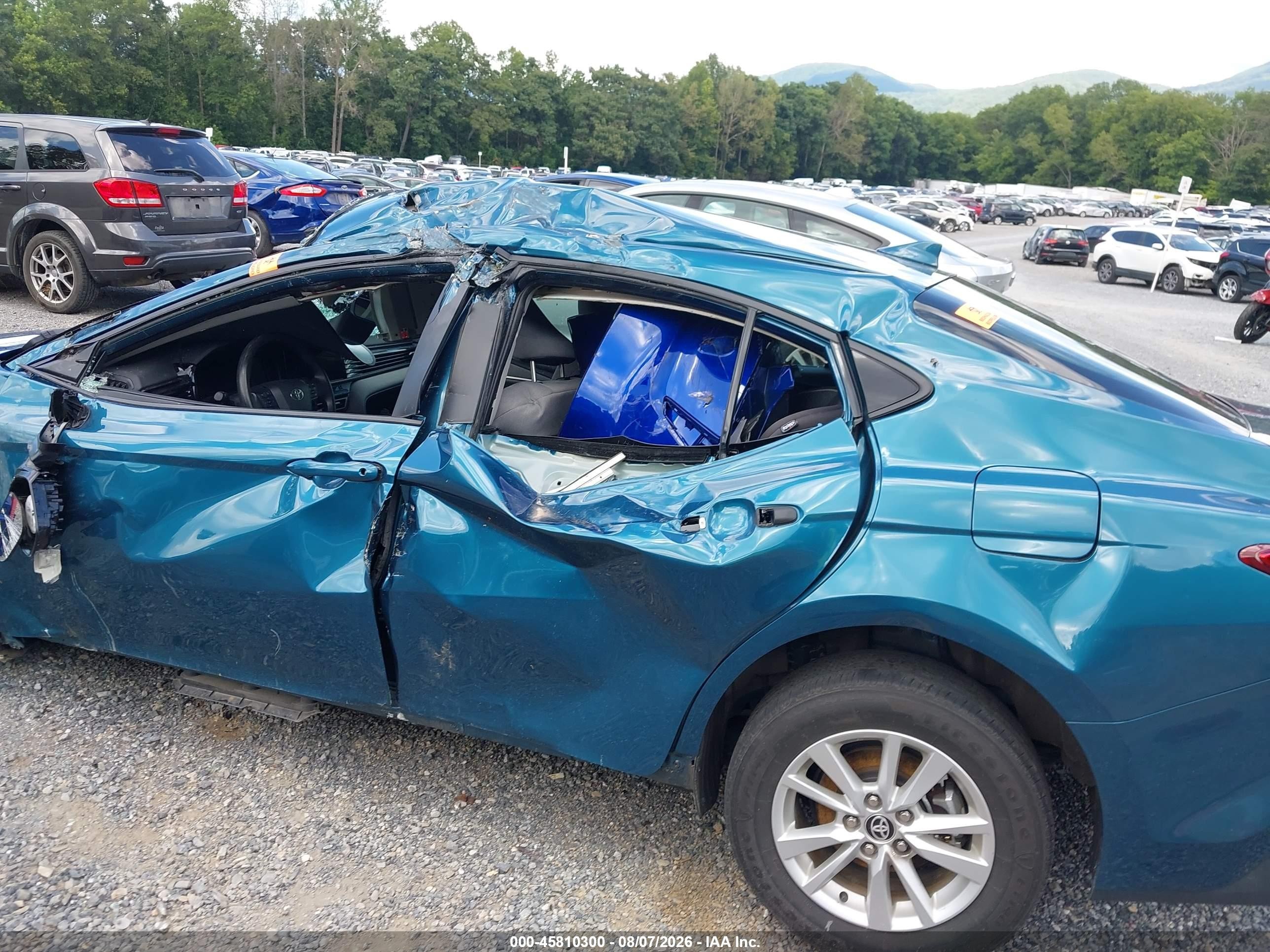 2025 Toyota Camry Xse/xle/le/se Blue vin: 4T1DAACK1SU519891