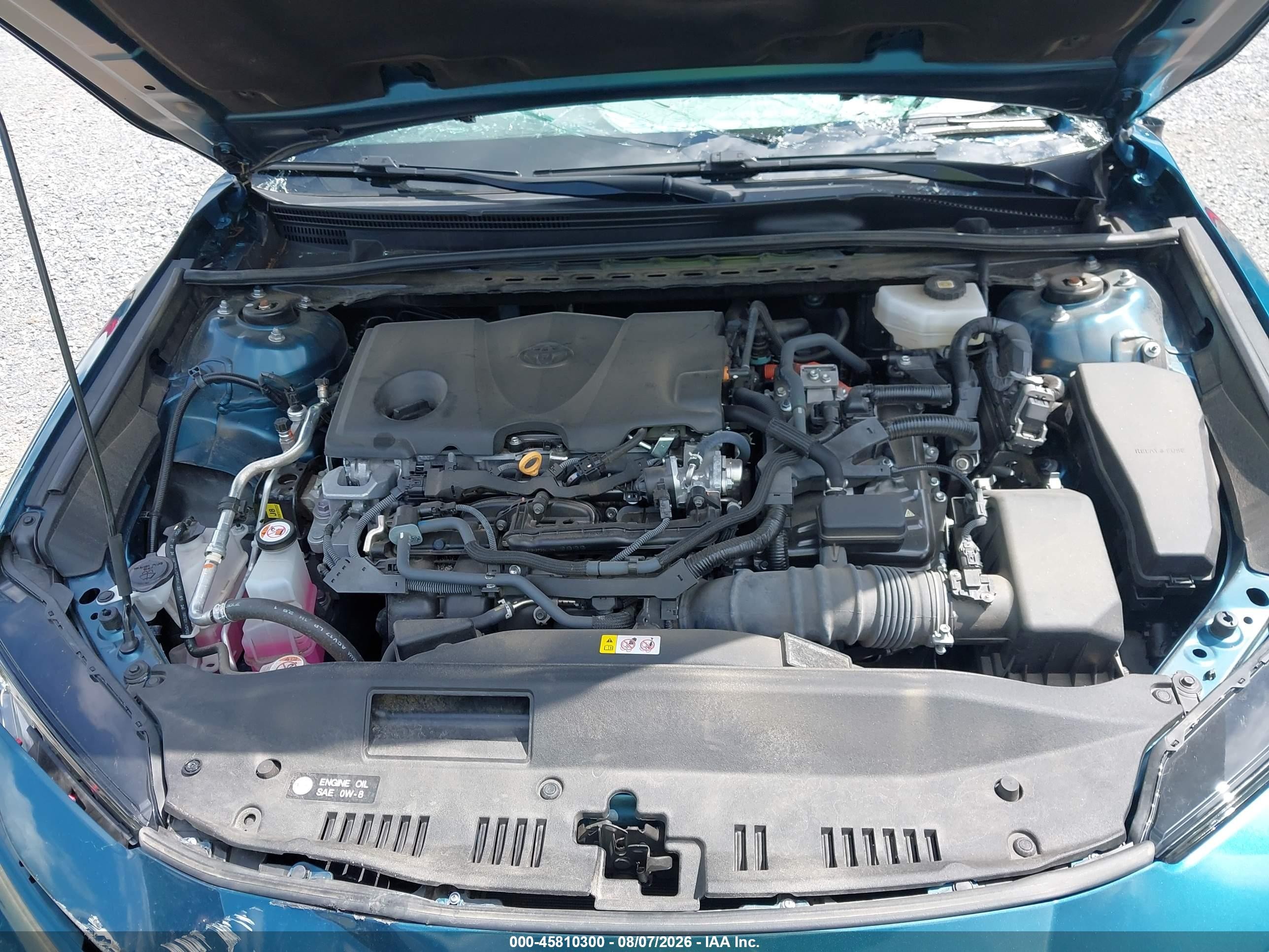 2025 Toyota Camry Xse/xle/le/se Blue vin: 4T1DAACK1SU519891