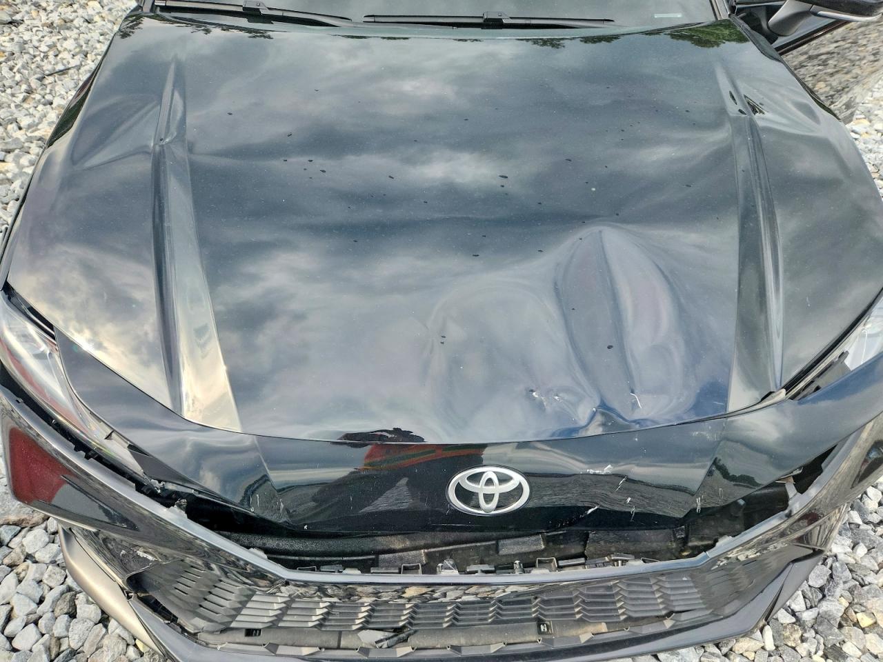 2025 Toyota Camry Se Черный vin: 4T1DAACK1SU560439