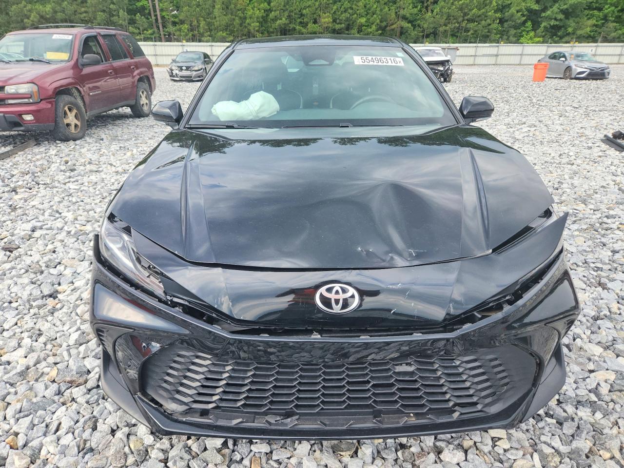 2025 Toyota Camry Se Черный vin: 4T1DAACK1SU560439