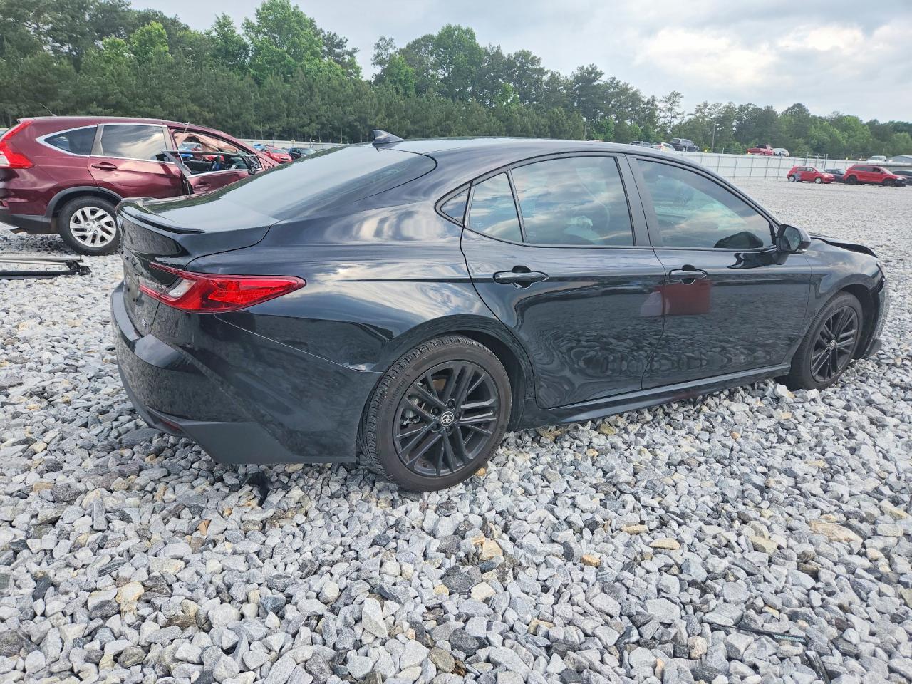 2025 Toyota Camry Se Черный vin: 4T1DAACK1SU560439