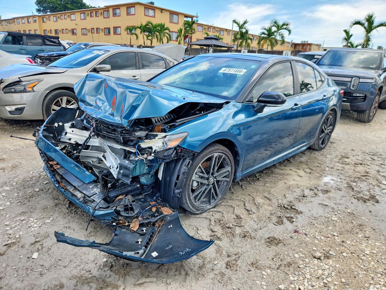 2026 Toyota Camry Xse Blue vin: 4T1DAACK1TU211041