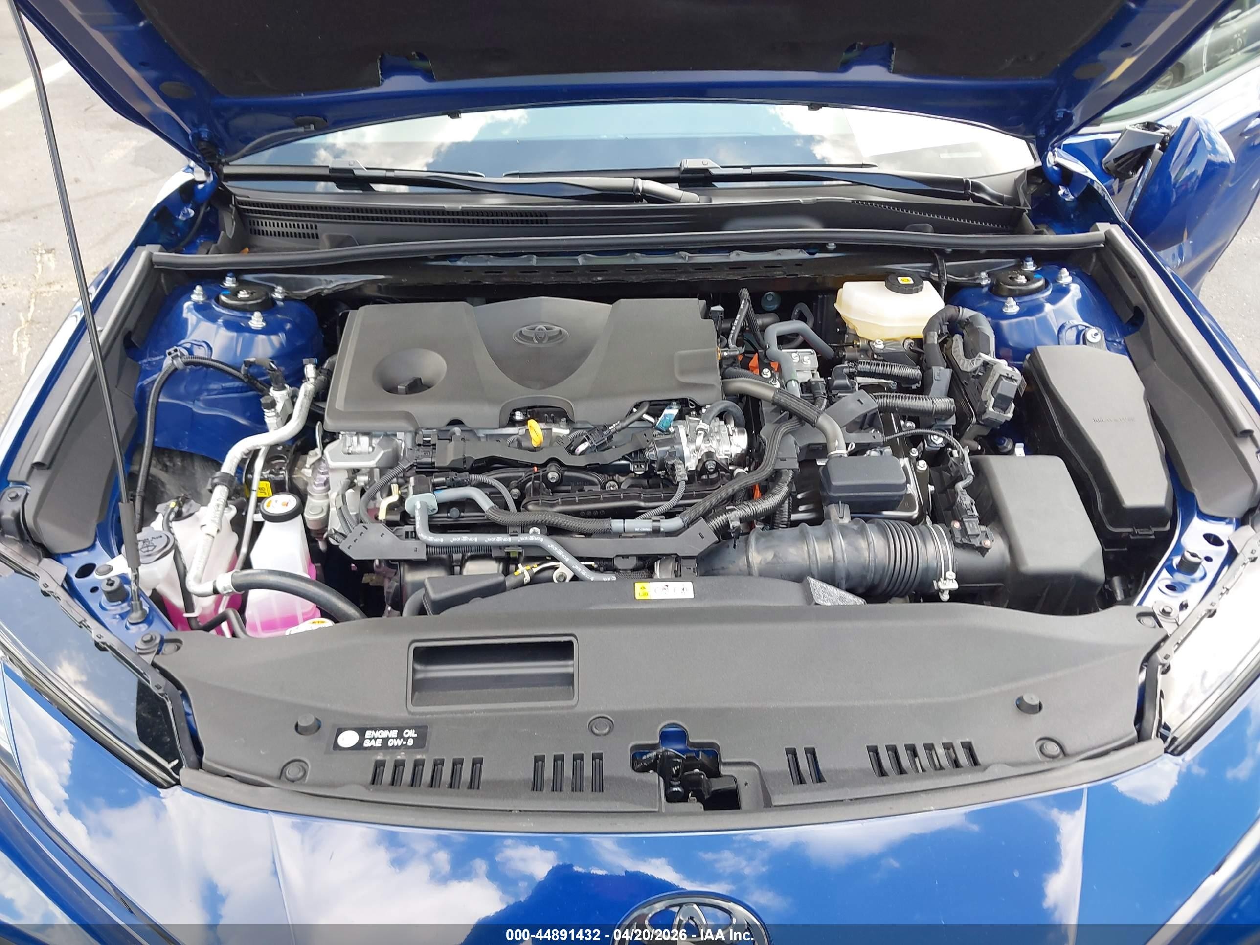 2026 Toyota Camry Se Blue vin: 4T1DAACK1TU290209