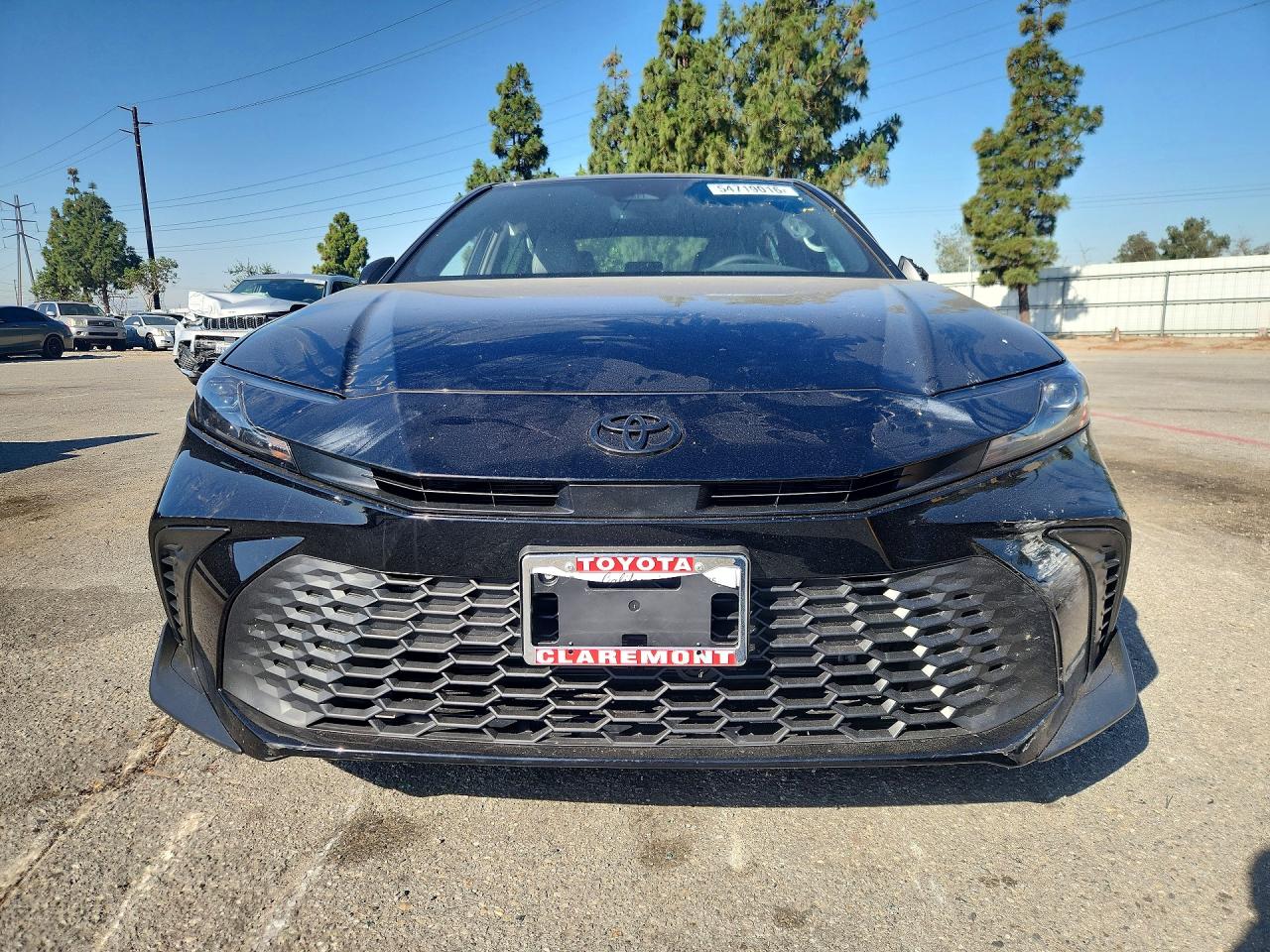 2026 Toyota Camry Se Black vin: 4T1DAACK1TU738397