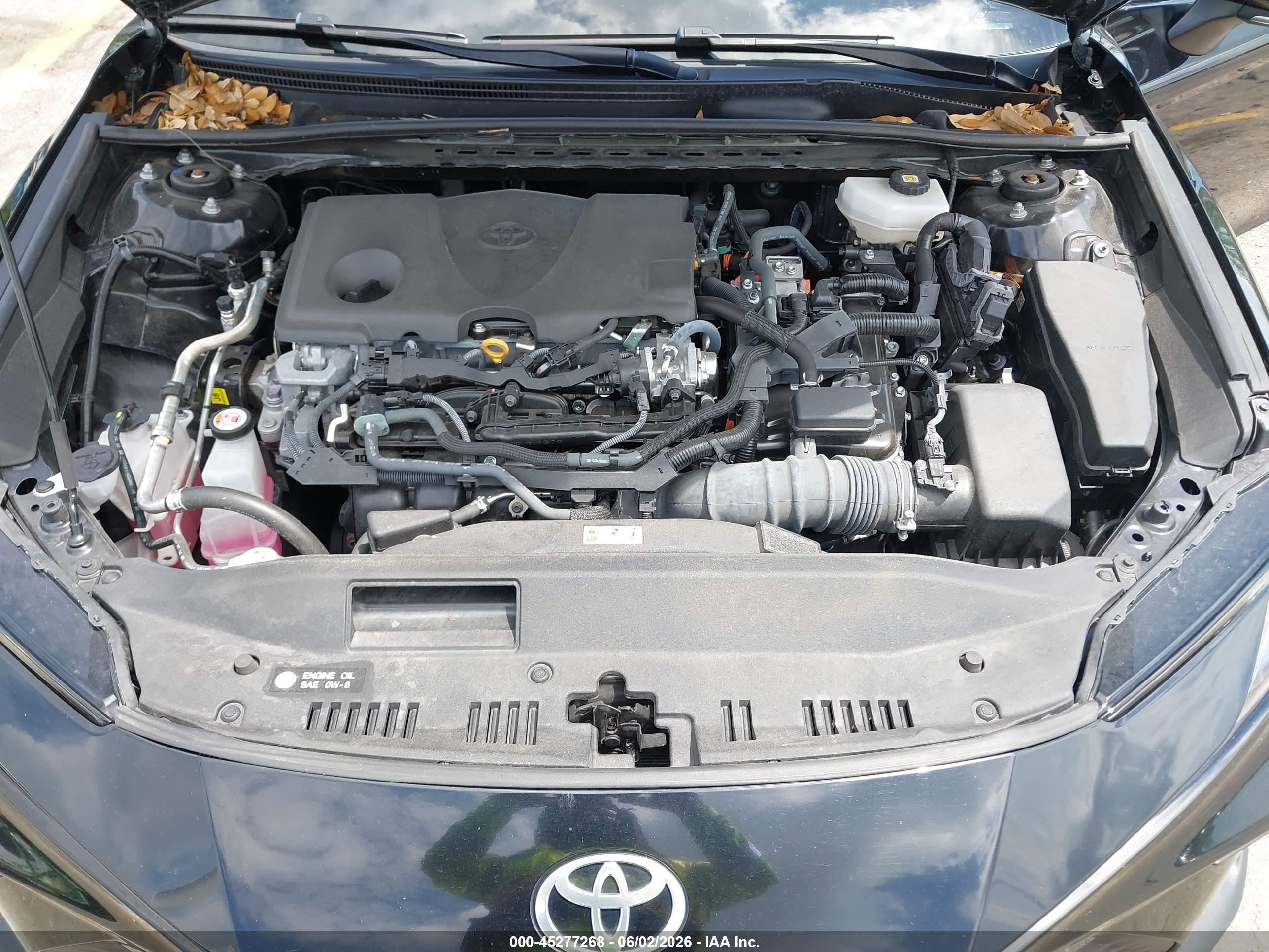 2025 Toyota Camry Se Black vin: 4T1DAACK2SU034000