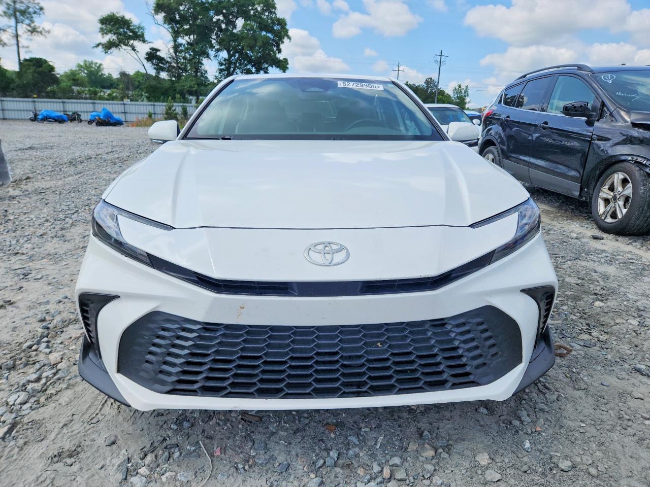 2025 Toyota Camry Se White vin: 4T1DAACK2SU085187