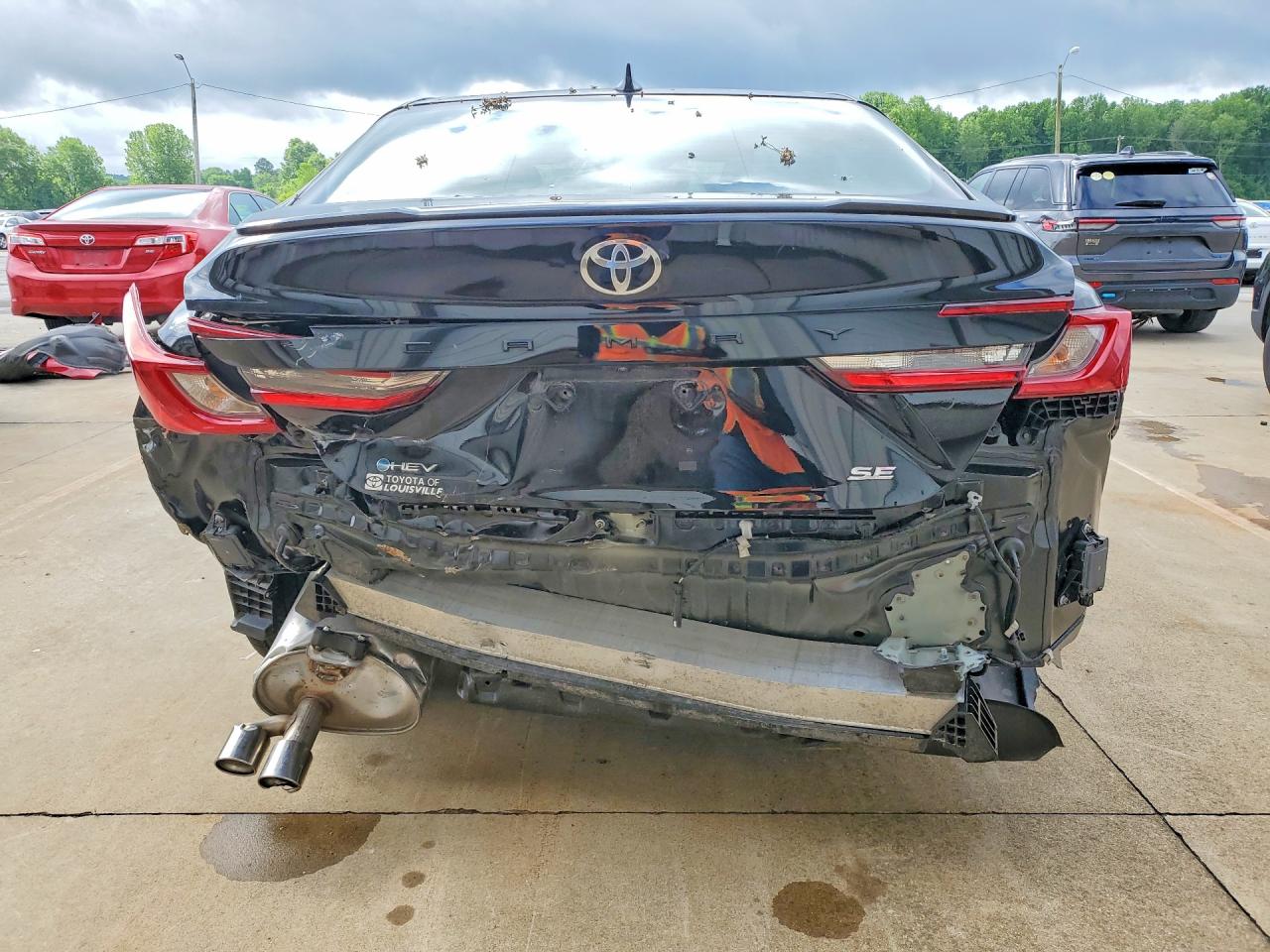 2025 Toyota Camry Se Black vin: 4T1DAACK2SU127857
