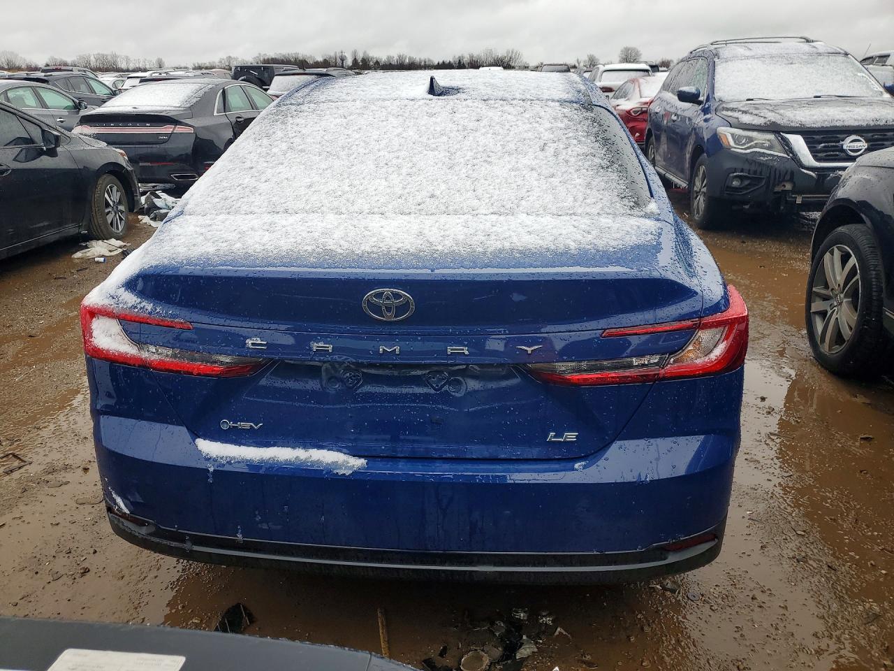 2025 Toyota Camry Le Синий vin: 4T1DAACK2SU187802