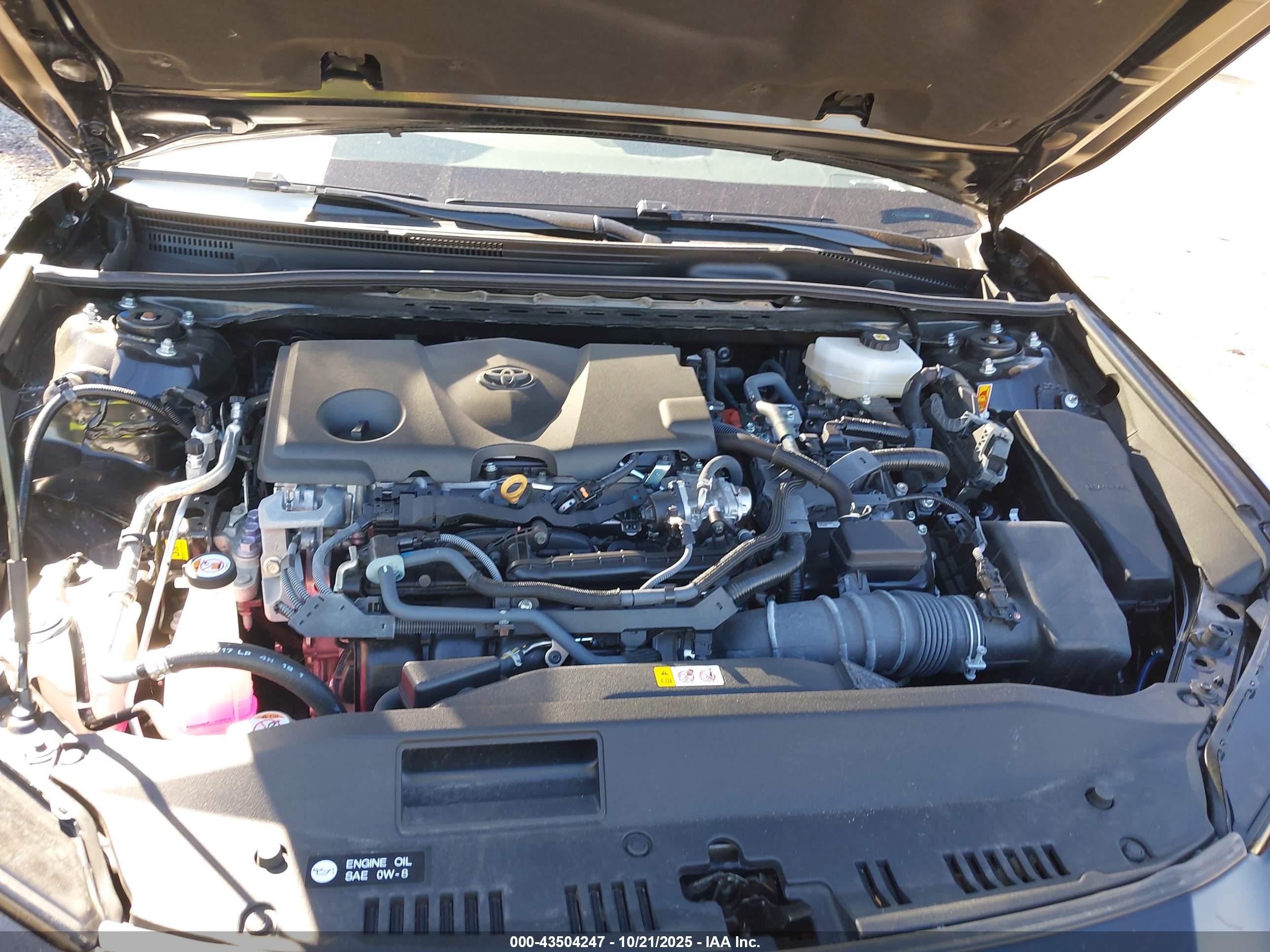 2025 Toyota Camry Se Black vin: 4T1DAACK2SU541933