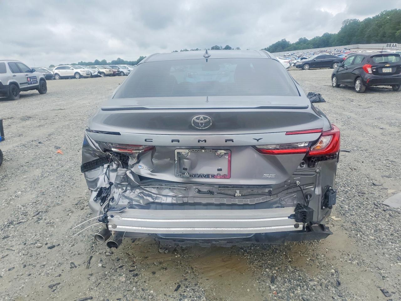 2025 Toyota Camry Se Черный vin: 4T1DAACK2SU581199
