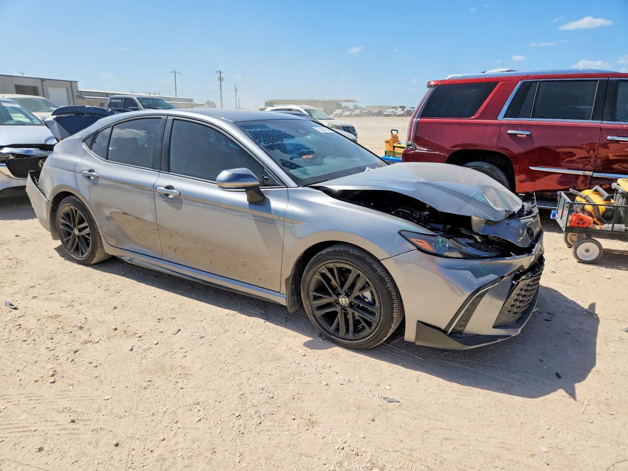2025 Toyota Camry Se Серый vin: 4T1DAACK2SU614380