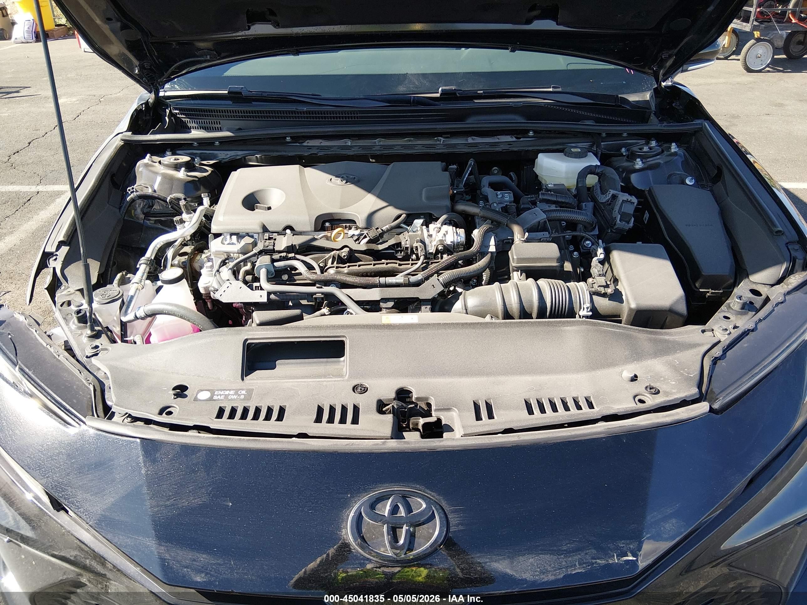 2026 Toyota Camry Xse Черный vin: 4T1DAACK2TU223893