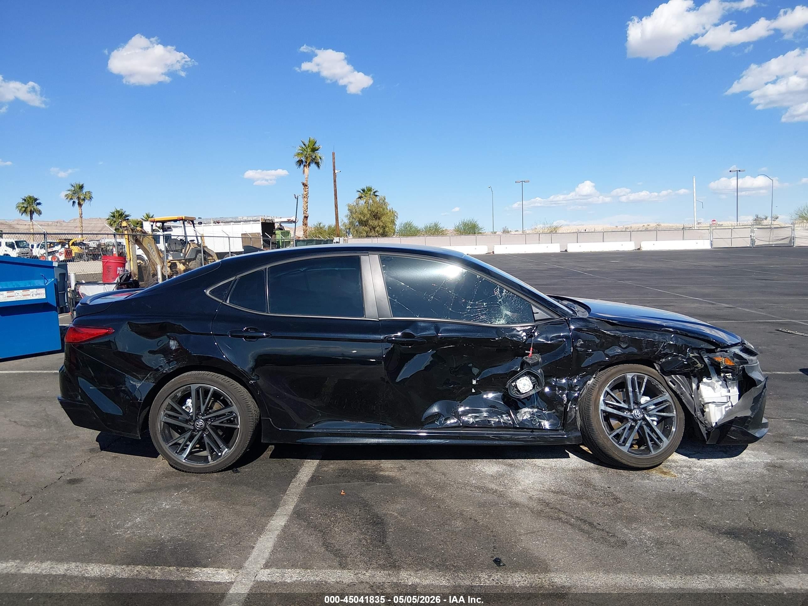 2026 Toyota Camry Xse Черный vin: 4T1DAACK2TU223893